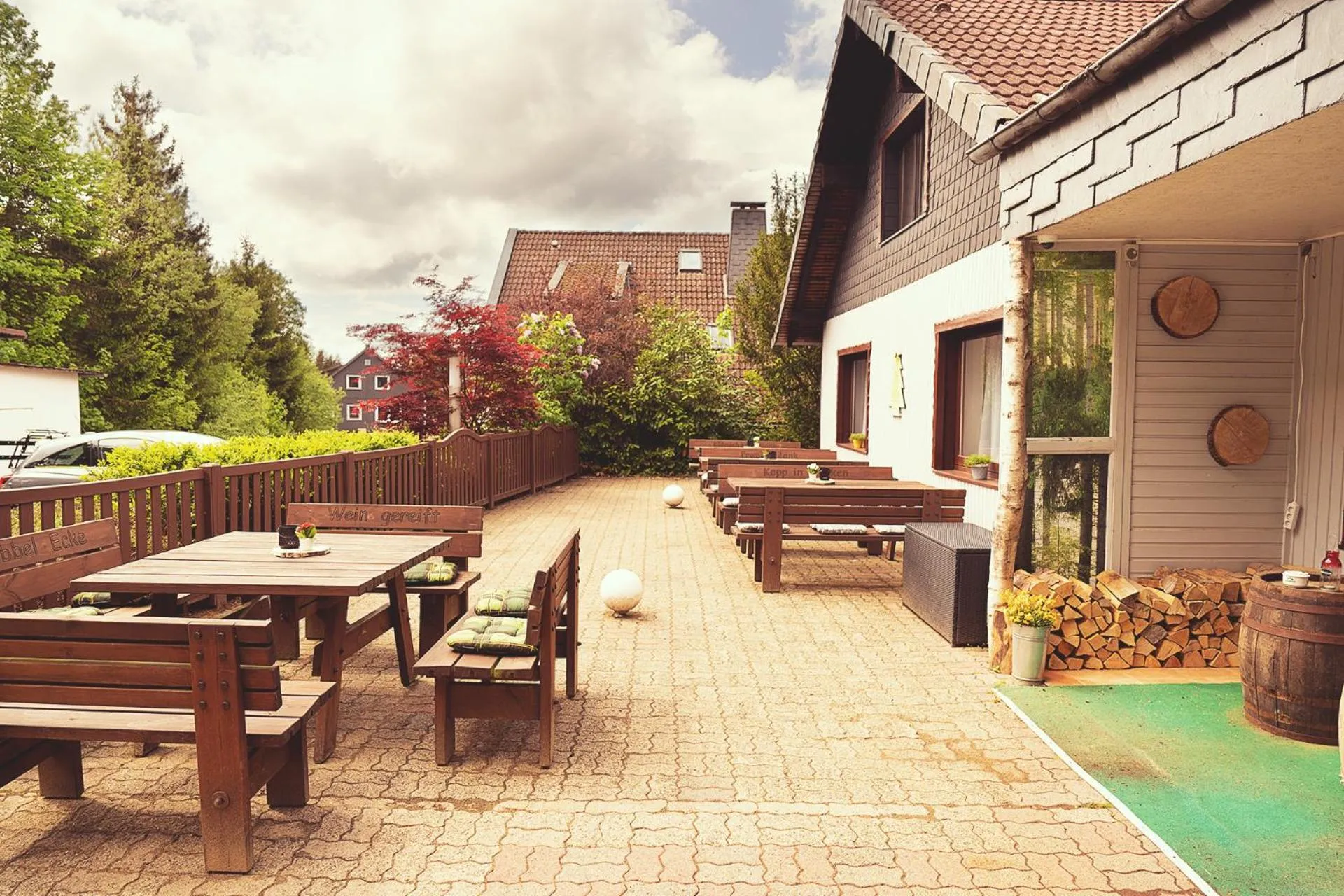 Property building in Hotel Mein Bergblick