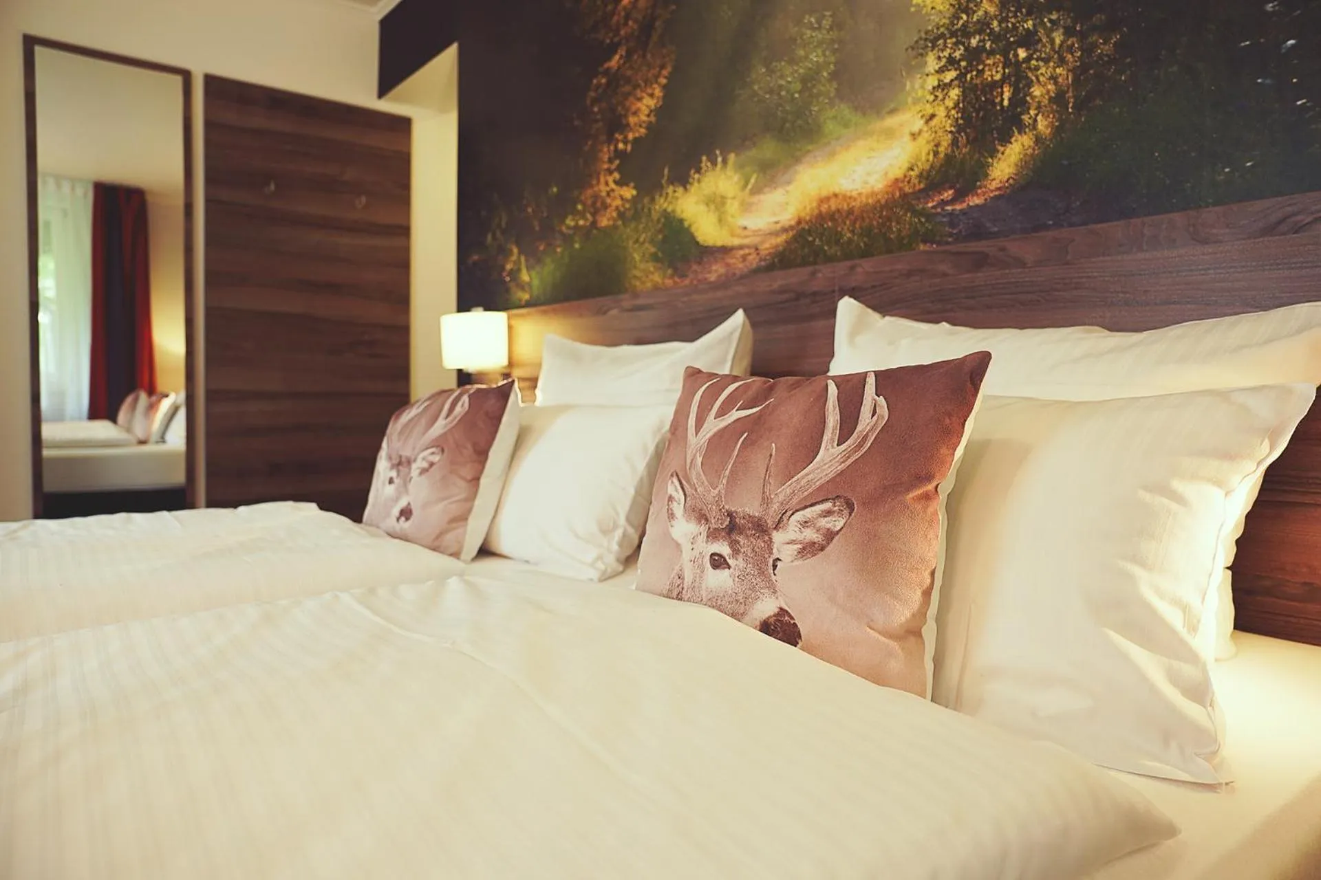 Bed in Hotel Mein Bergblick