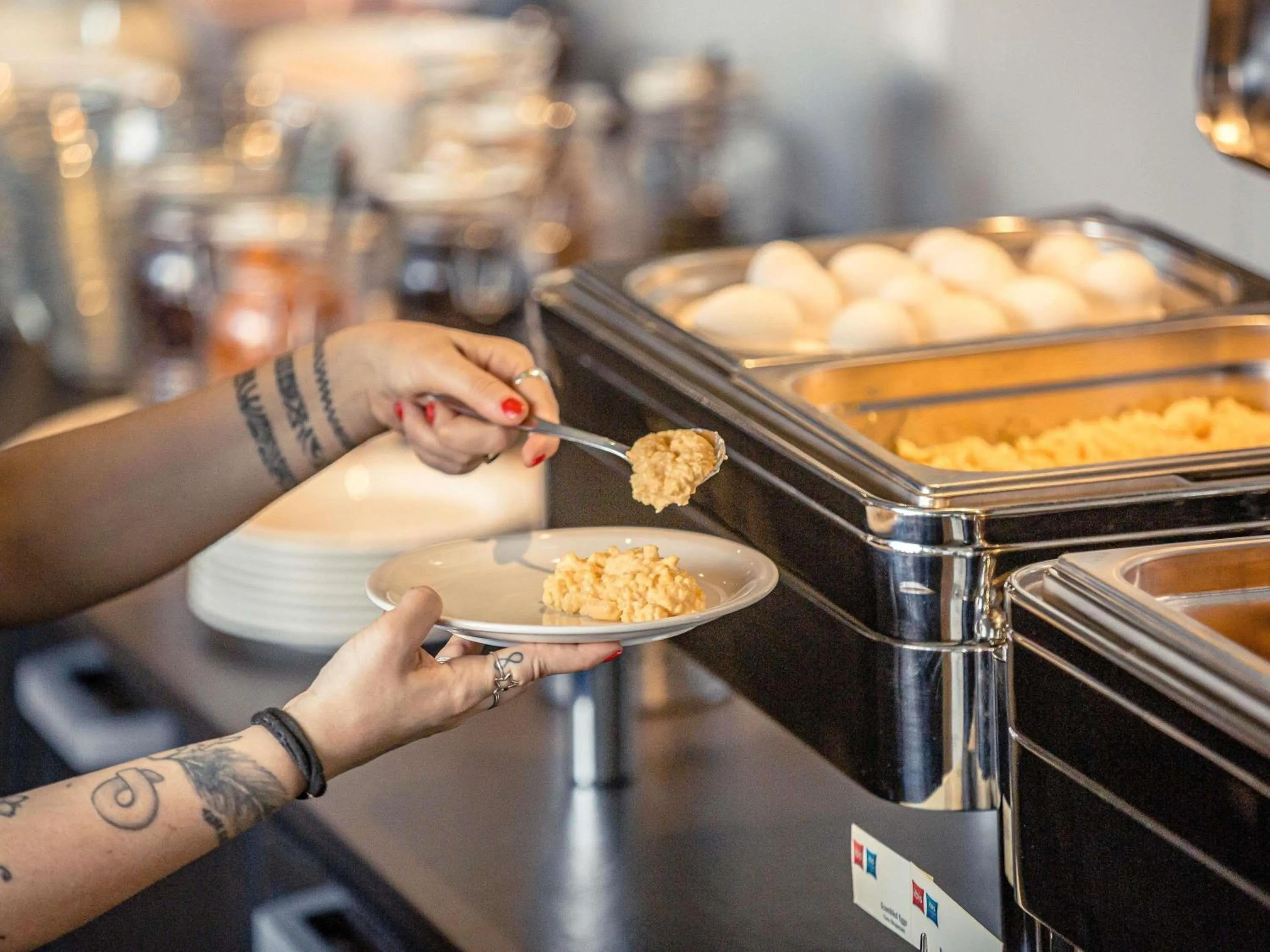 Breakfast in ibis budget Lugano Paradiso