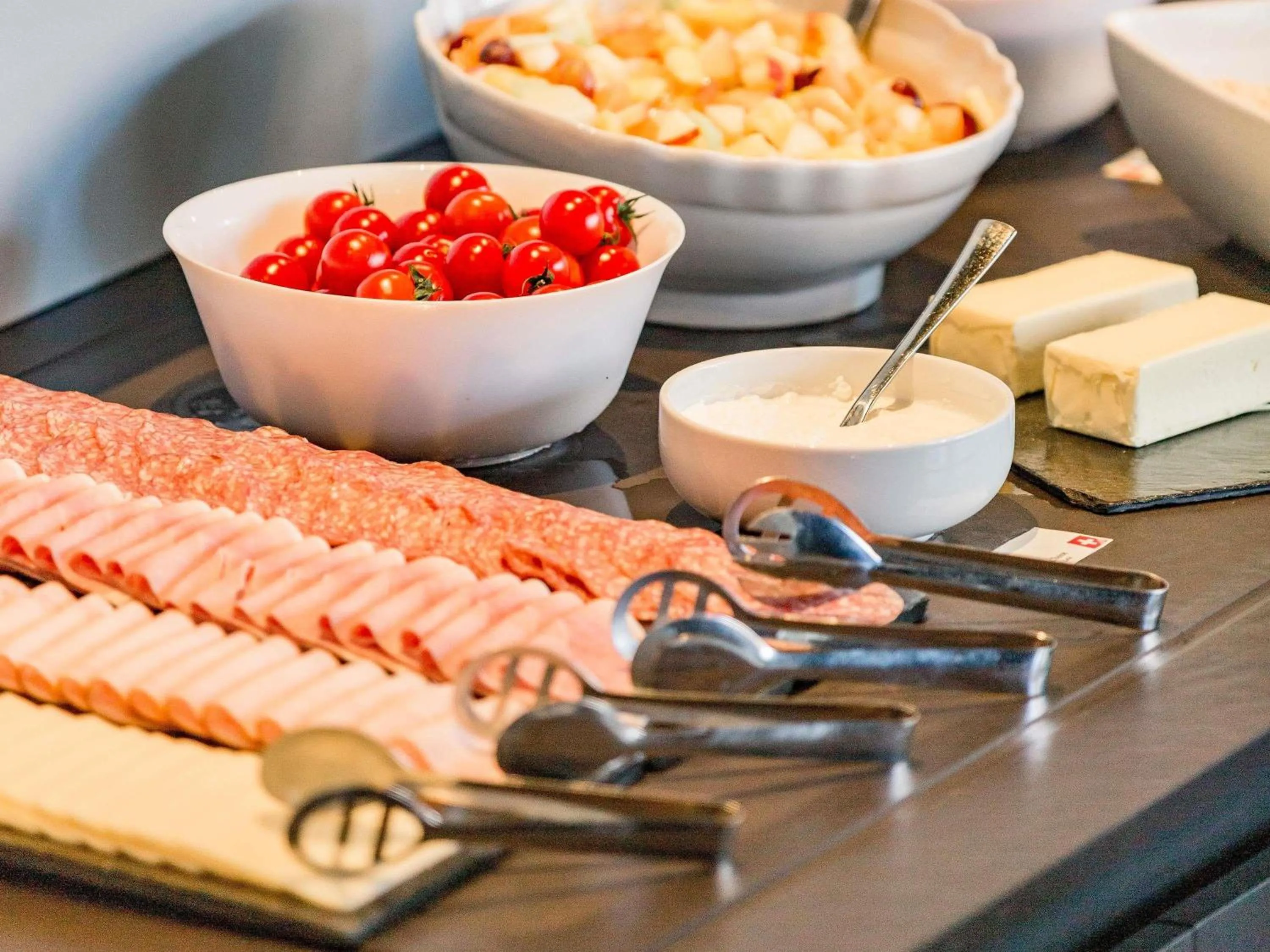 Breakfast in ibis budget Lugano Paradiso