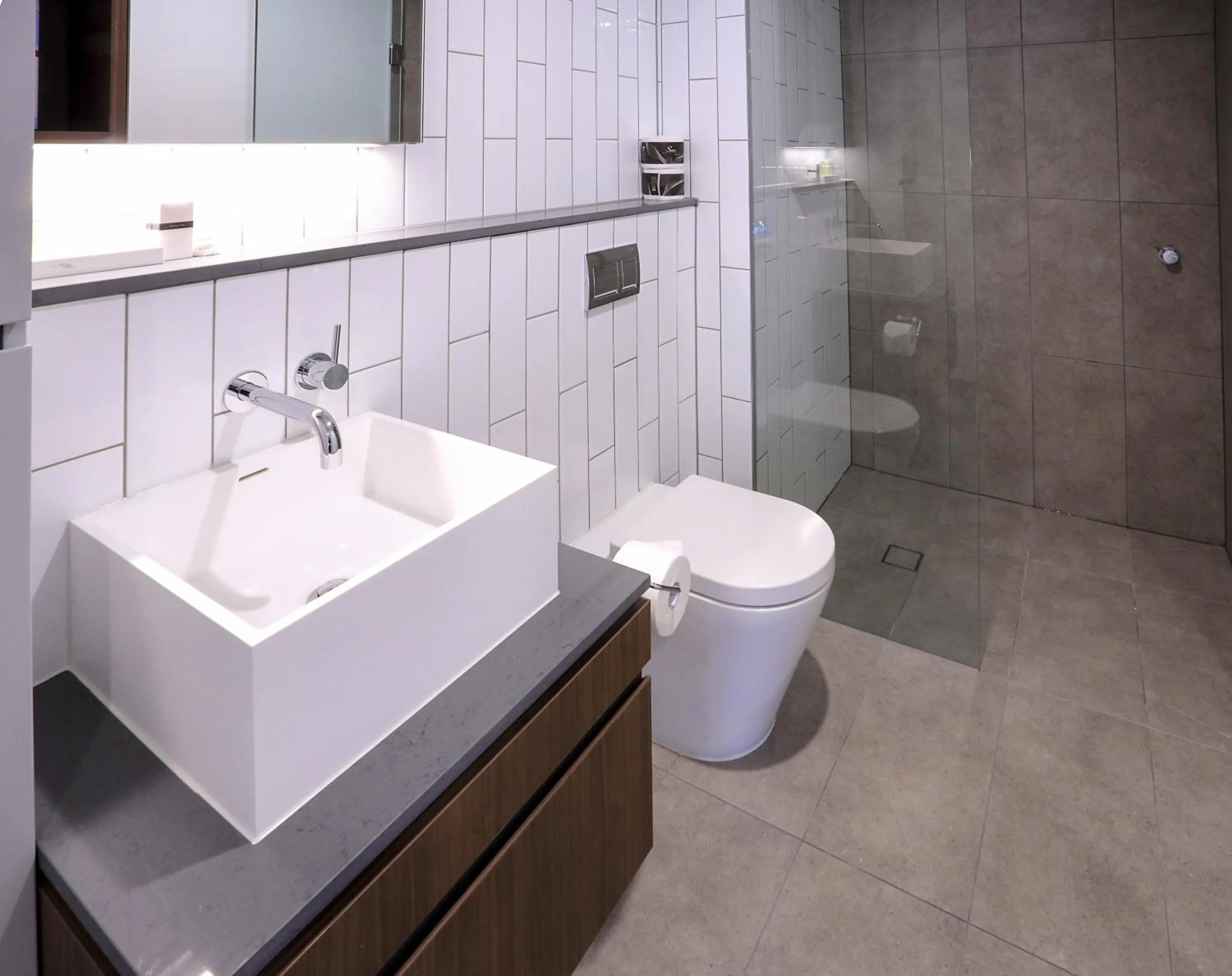 Bathroom in Flagstaff Green Apartments