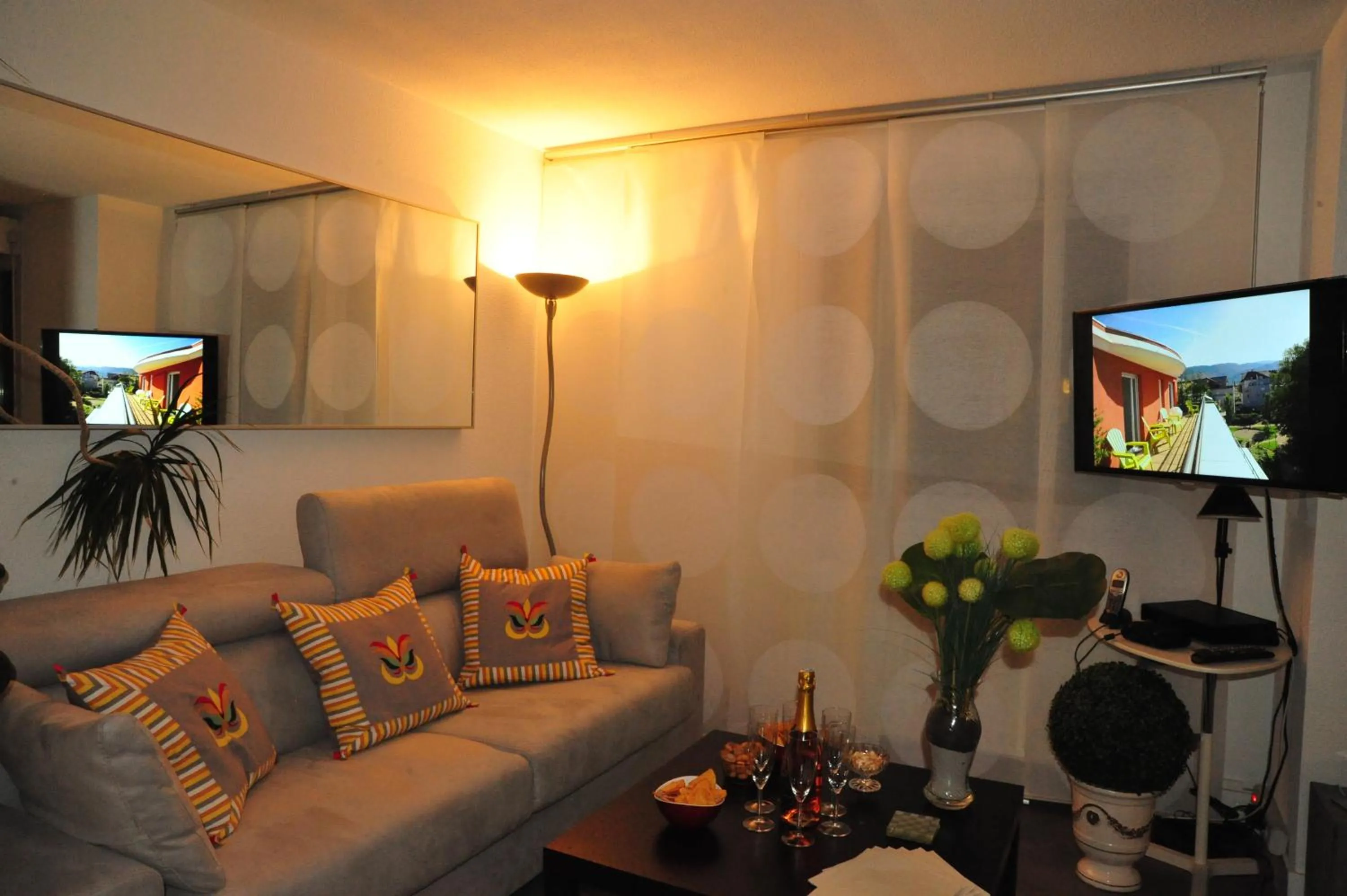 Living room in Magic Moments Appartement