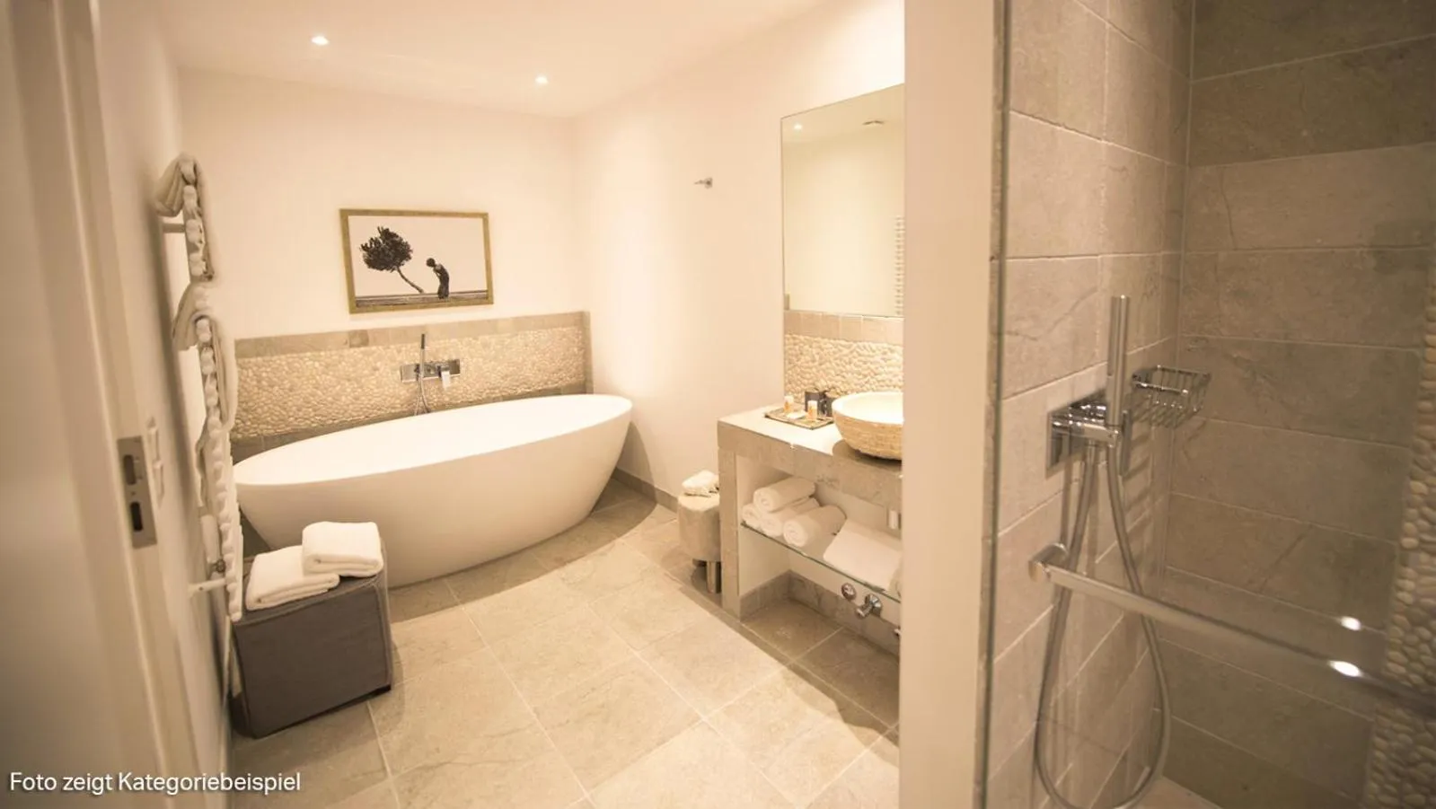 Shower in Hotel Hof Galerie