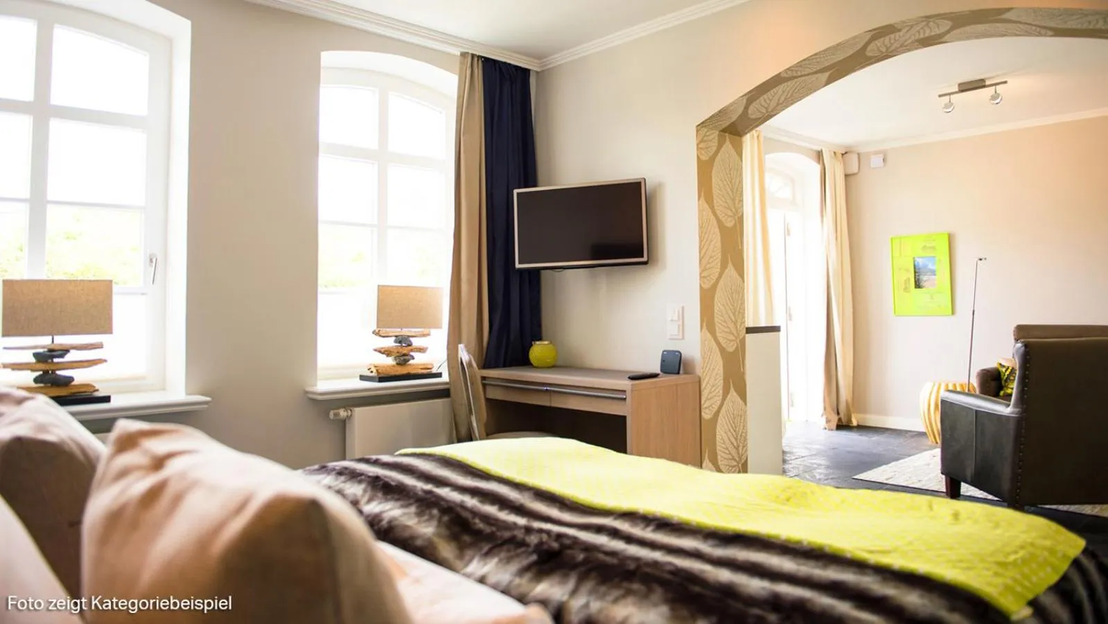 Bed in Hotel Hof Galerie