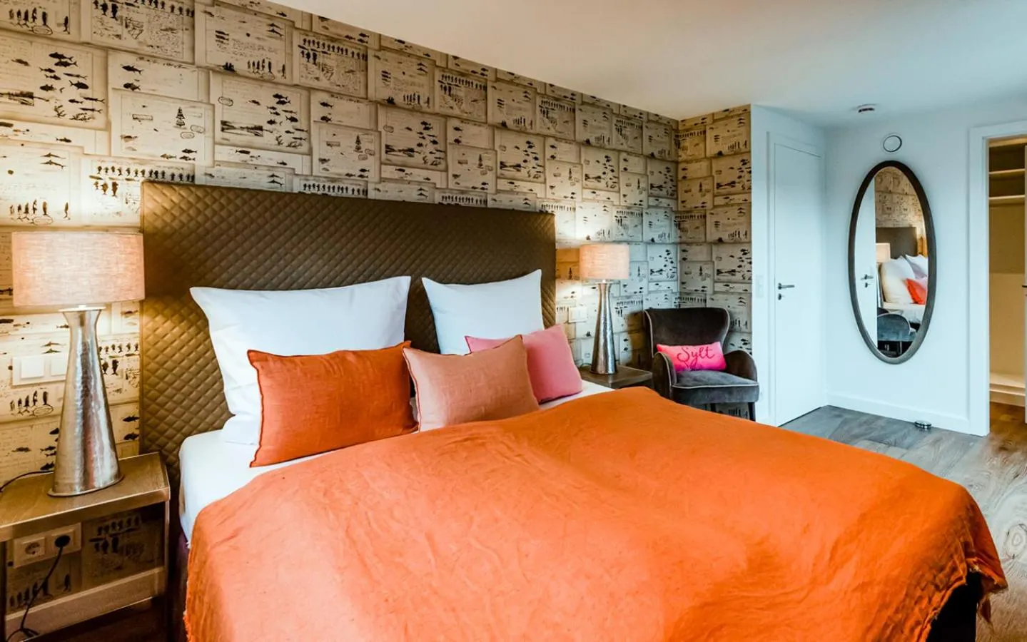 Bed in Hotel Hof Galerie