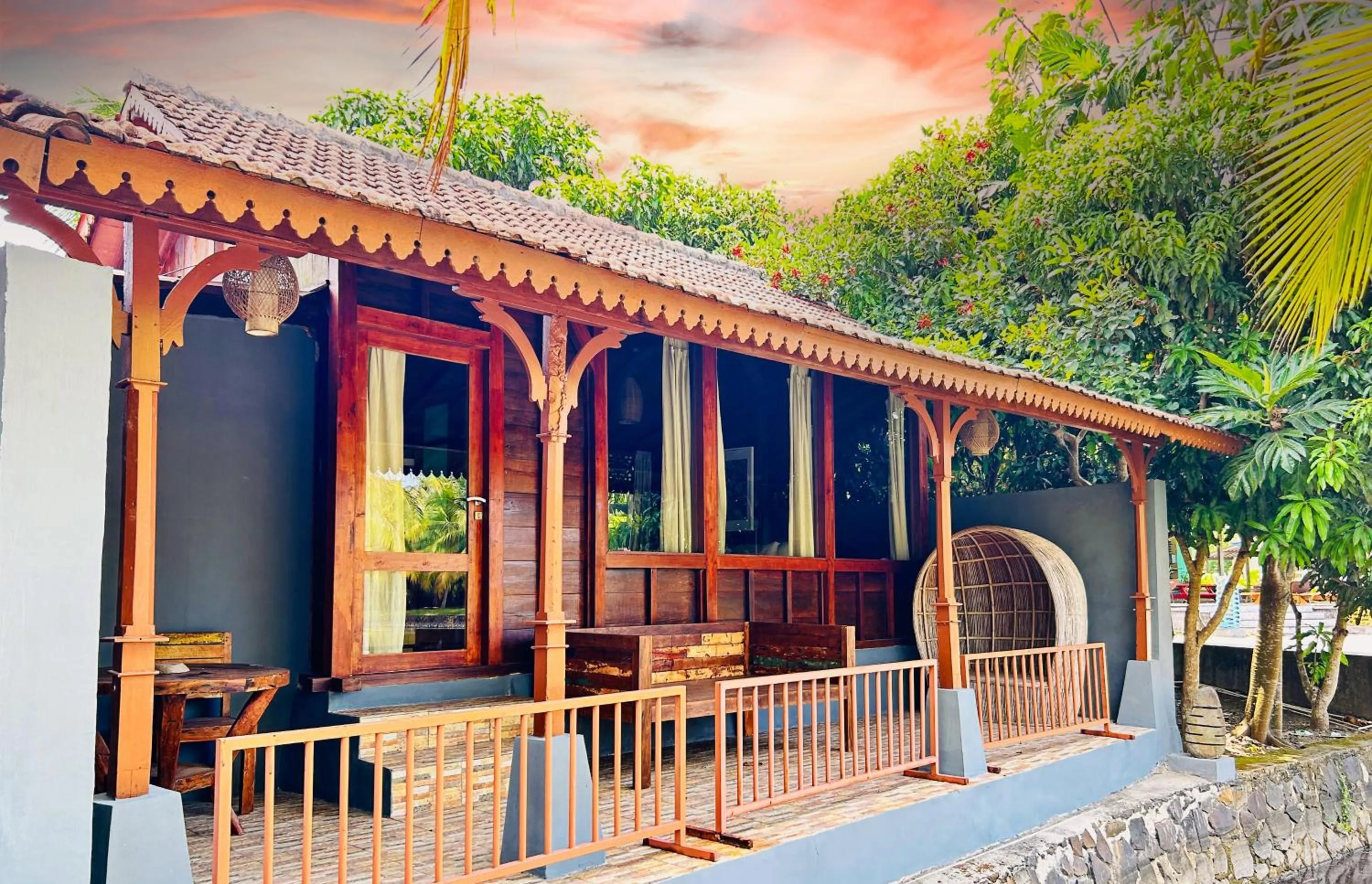 Bedroom in Avery Coconut Island Waterpark Beach Resort Carita