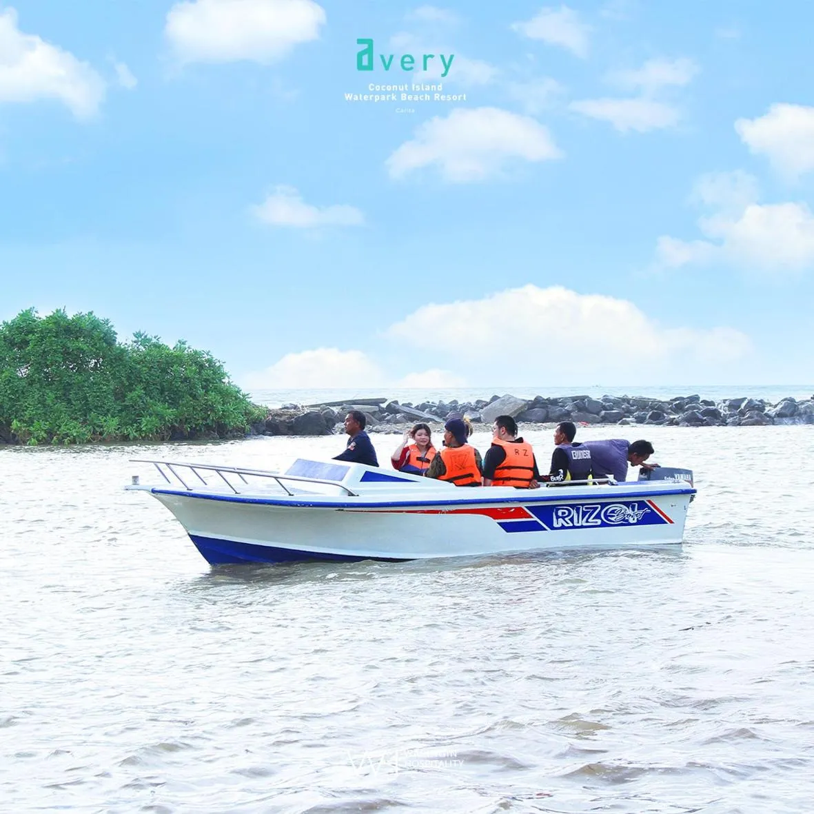 Activities in Avery Coconut Island Waterpark Beach Resort Carita