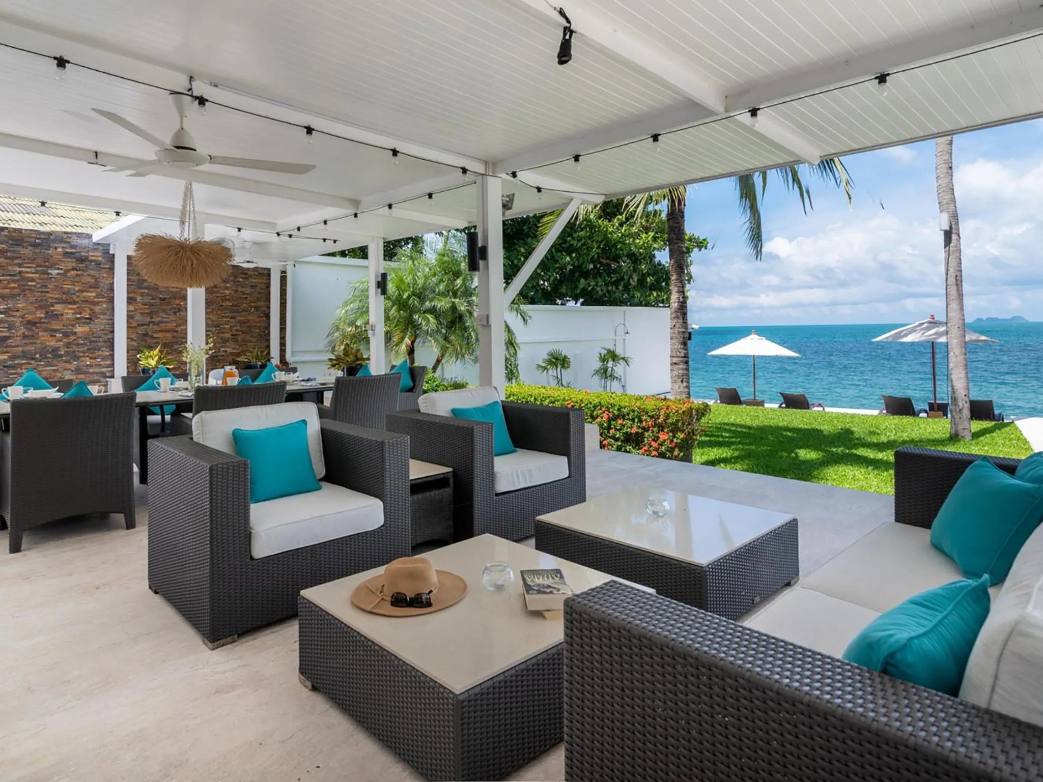 Living room in Villa Chi Samui - SHA Extra Plus