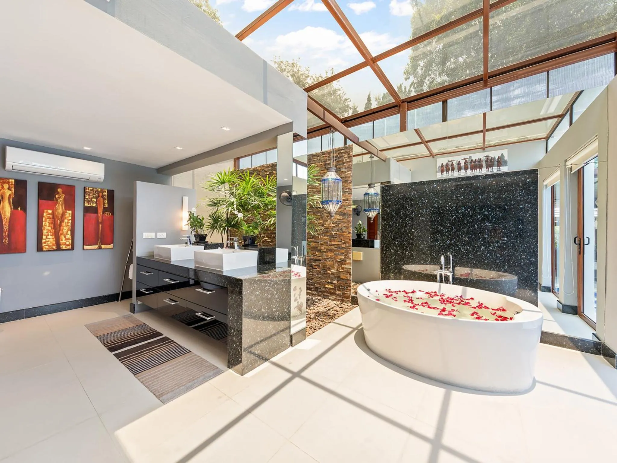 Bathroom in Villa Chi Samui - SHA Extra Plus