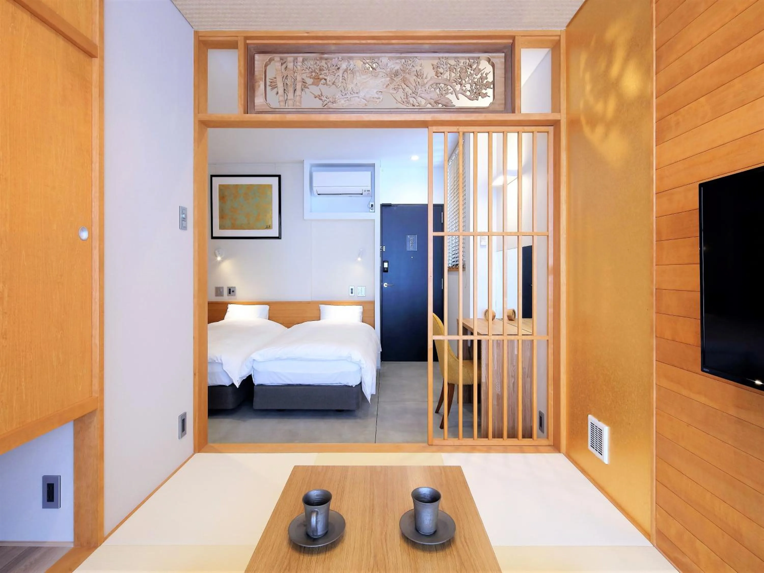 Photo of the whole room in Tanakaya Kyoto Karasuma