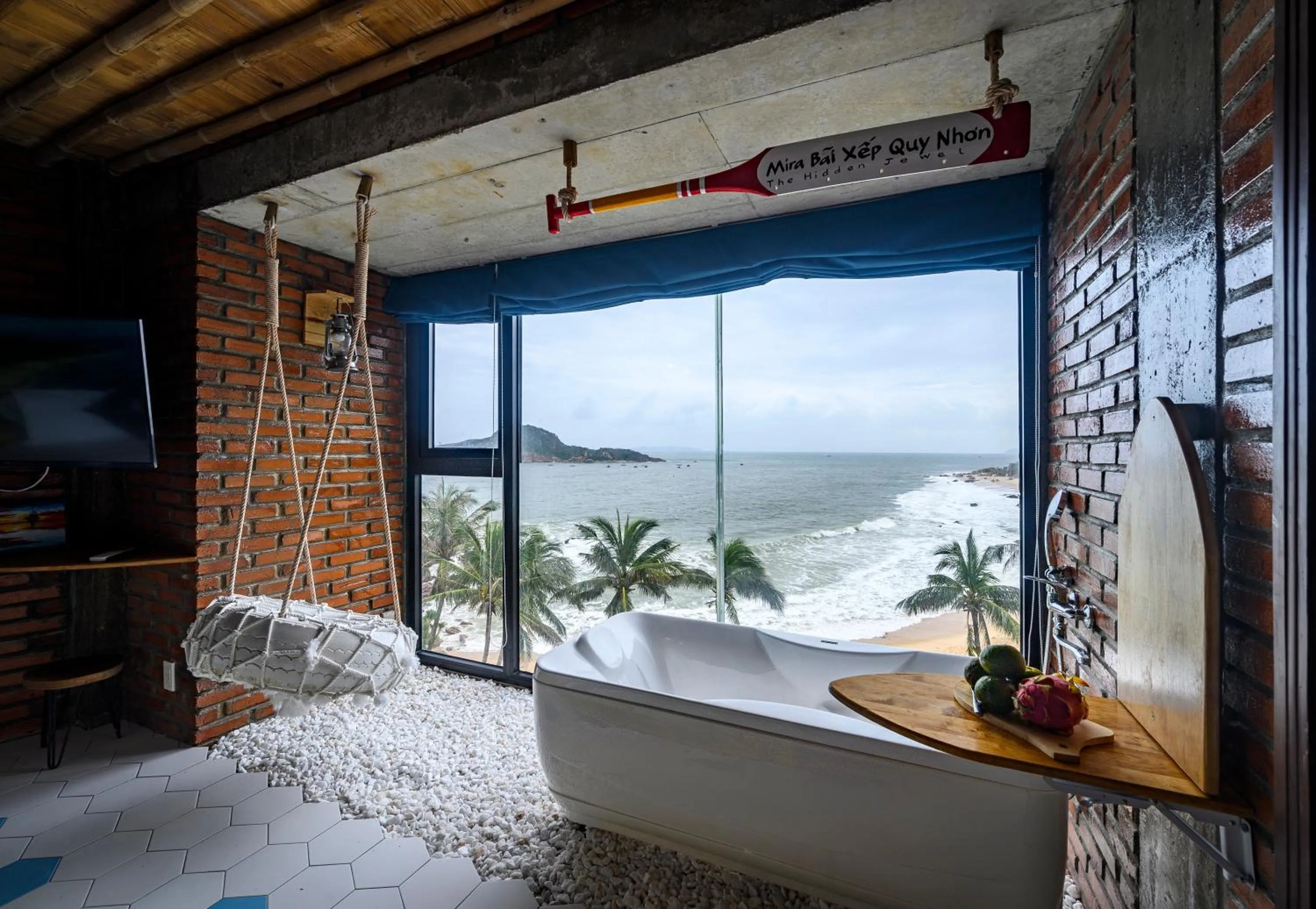 Bathroom in Mira Bãi Xếp Quy Nhơn - The Hidden Jewel