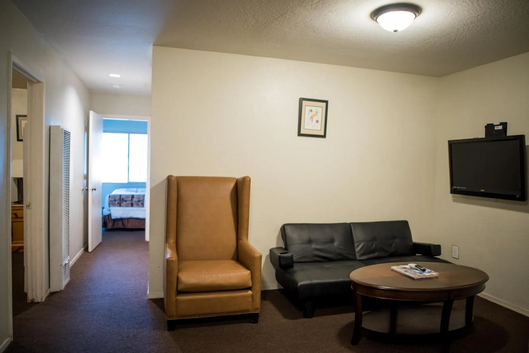 Living room in Big Pines Mountain House