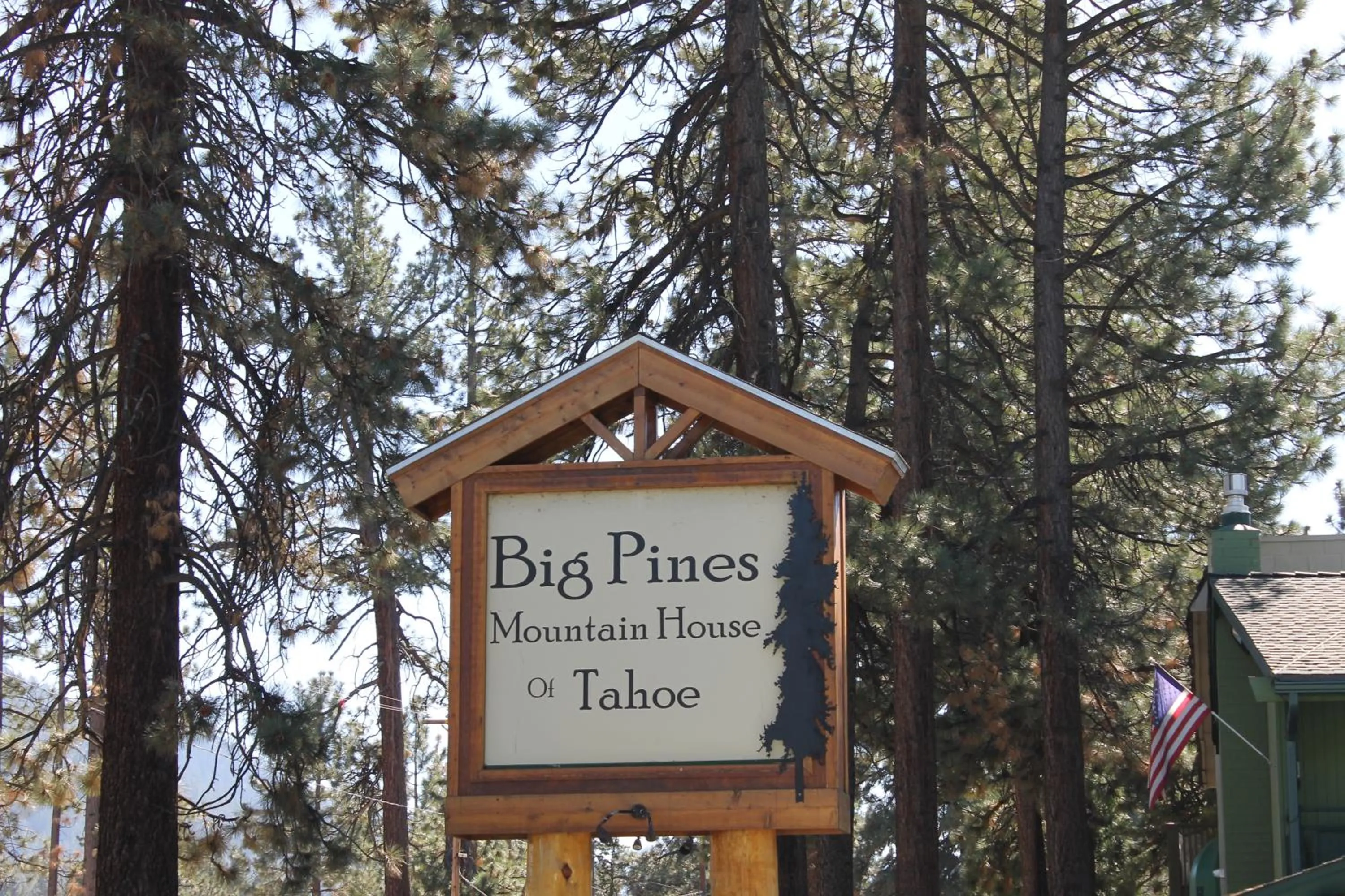 Property logo or sign in Big Pines Mountain House