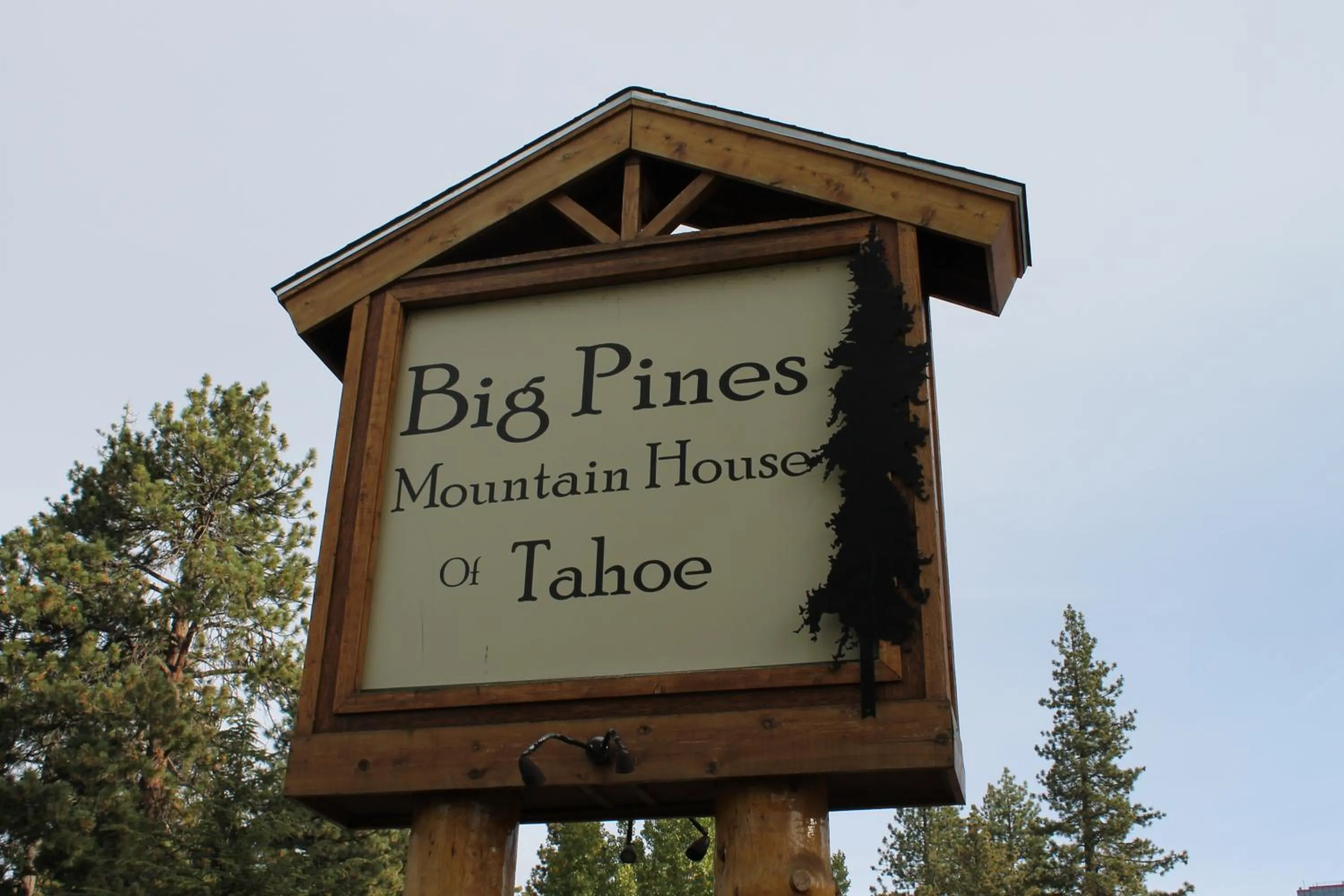 Property logo or sign in Big Pines Mountain House