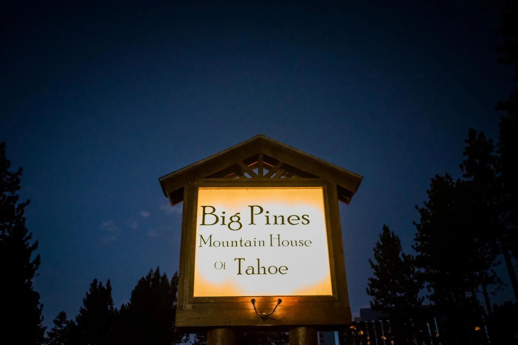 Property logo or sign in Big Pines Mountain House