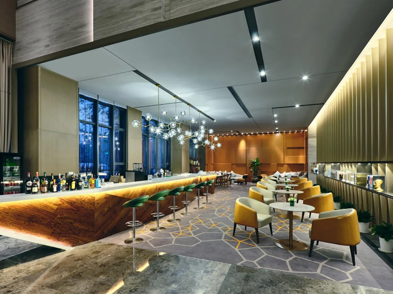 Lounge or bar in The QUBE Hotel Ningbo North