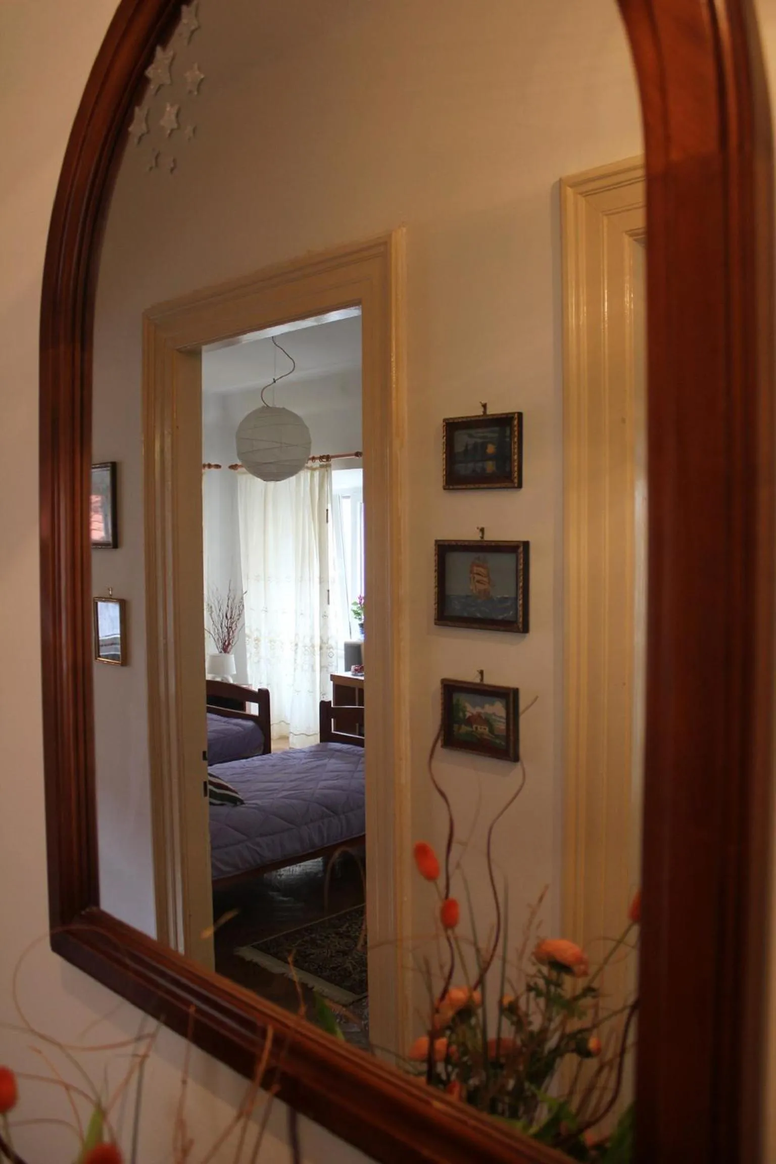 Decorative detail, Bed in Apartment Dona Vesna