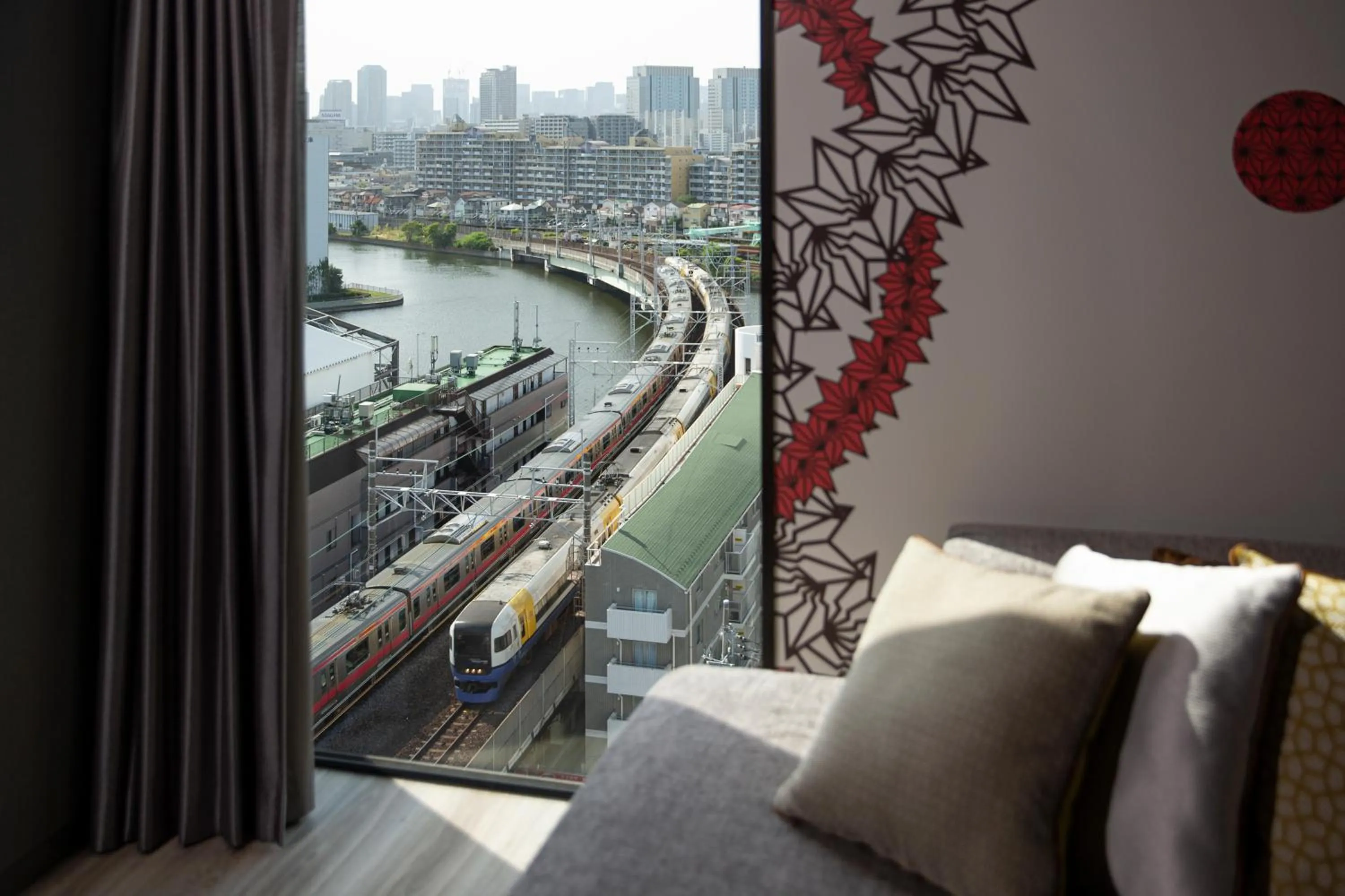 Sea view in Tokyo Bay Shiomi Prince Hotel