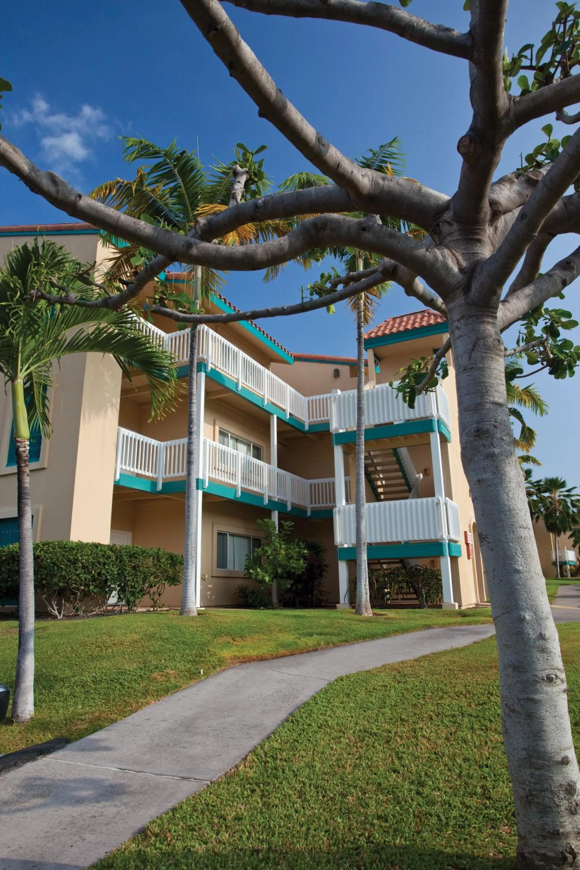 Property building in Kona Coast Resort