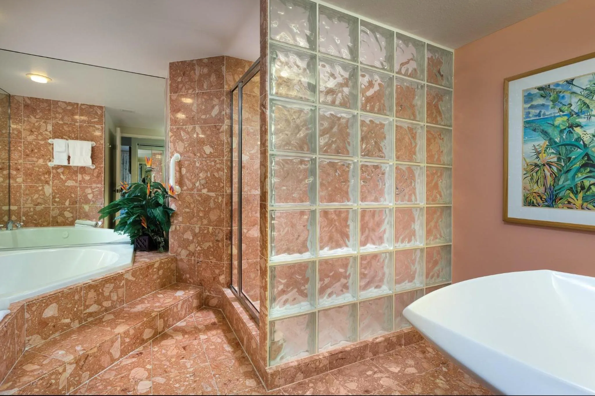 Bathroom in Kona Coast Resort