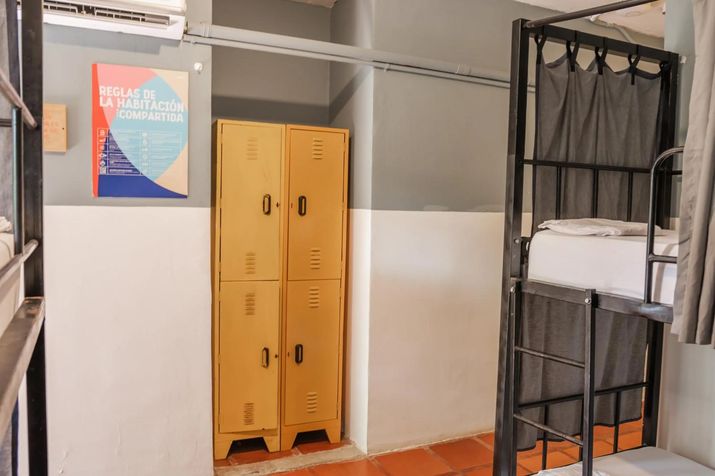 Bed in Socialtel Palomino