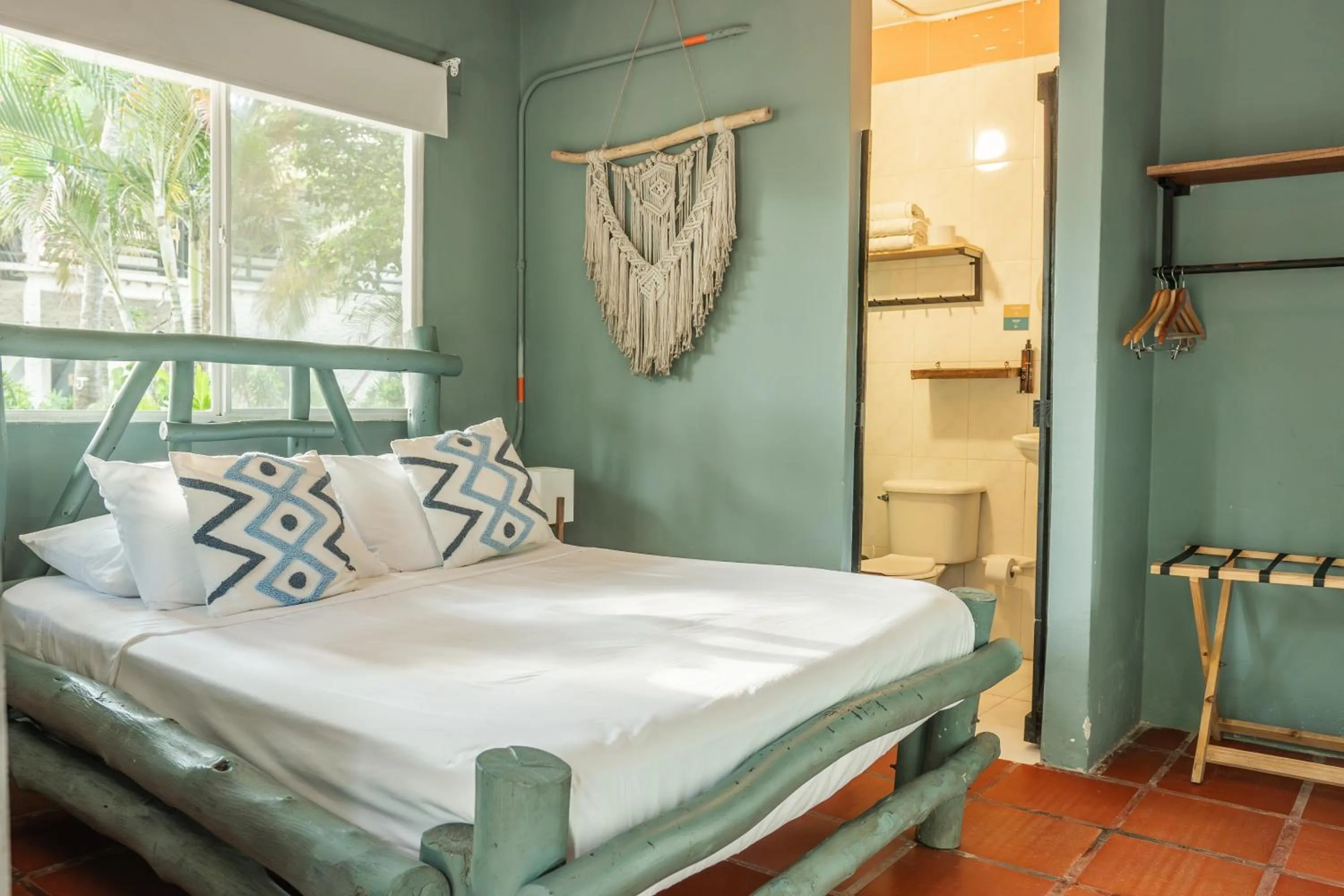 Bed in Socialtel Palomino