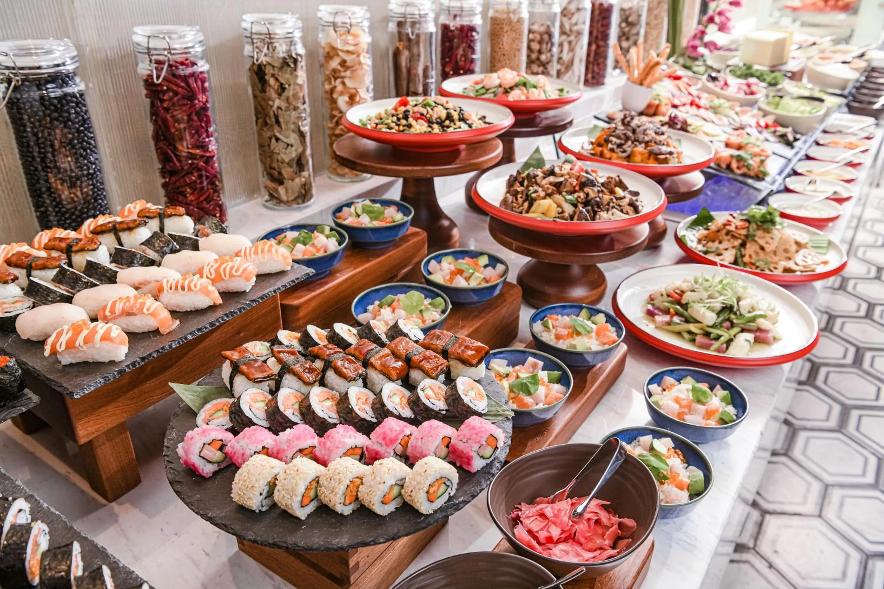 Food in Amber East Hotel