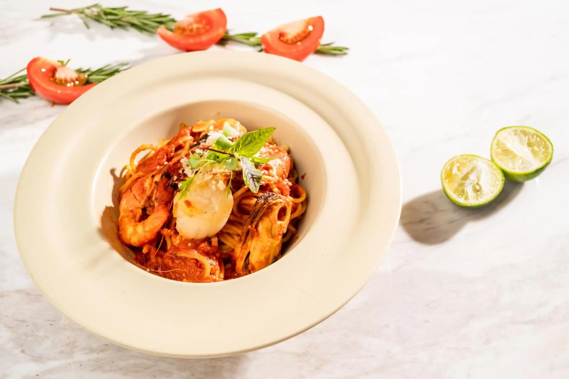 Food in Amber East Hotel