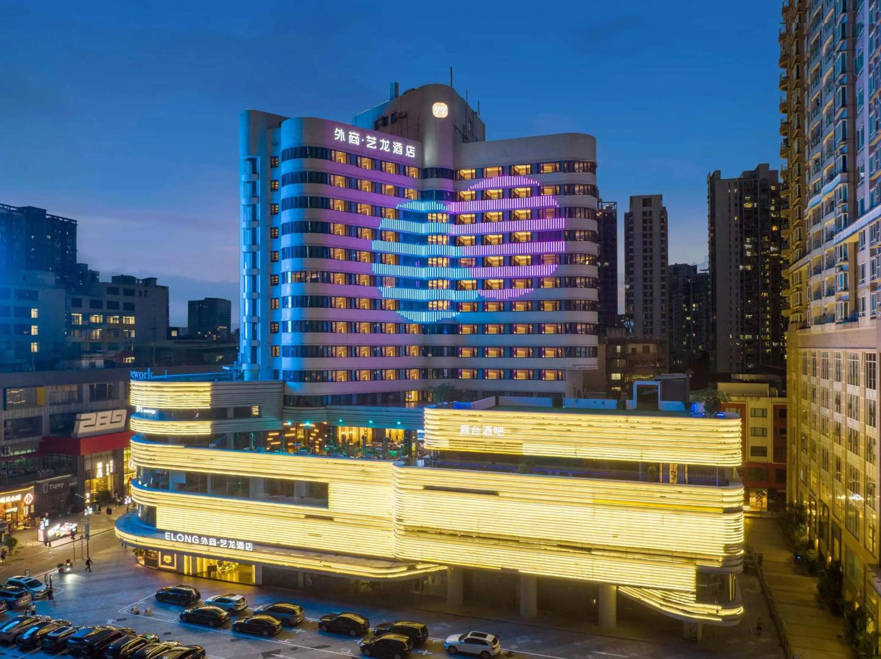 Property building in Amber East Hotel