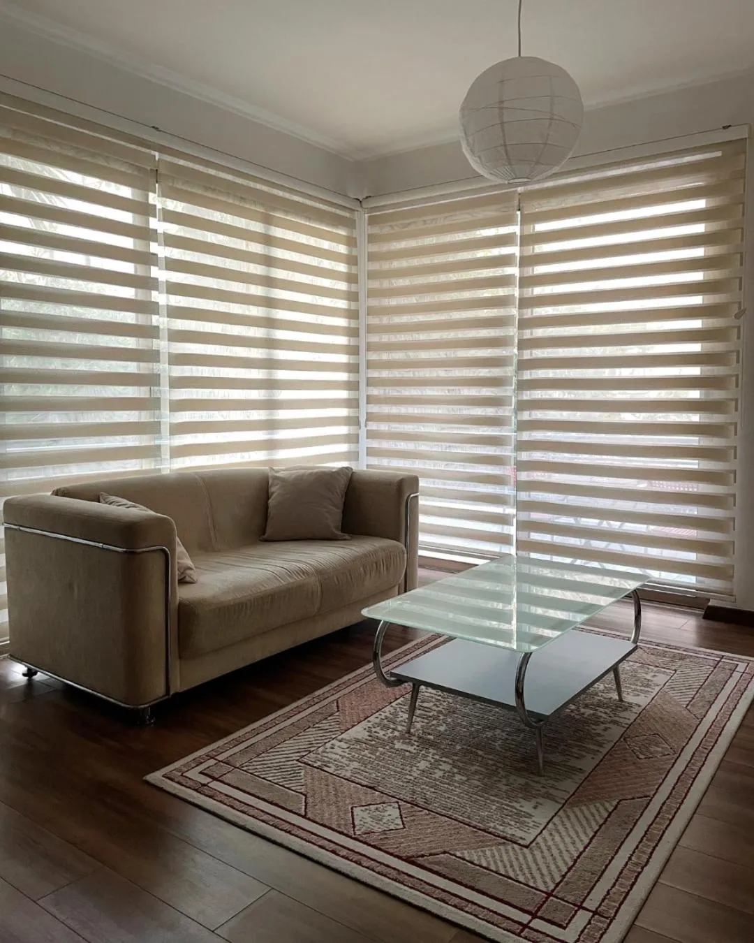 Living room in RIX Apartments