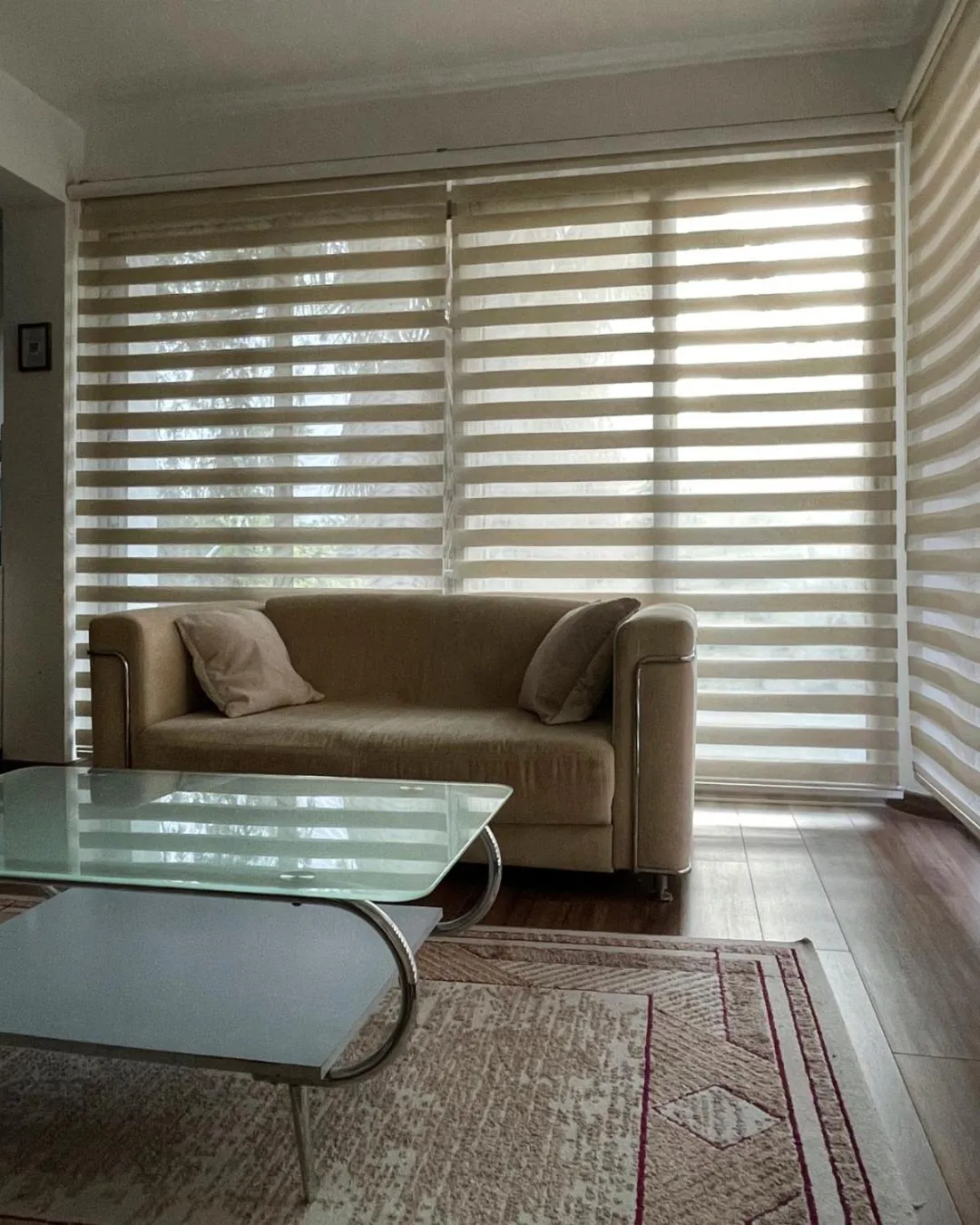 Living room in RIX Apartments