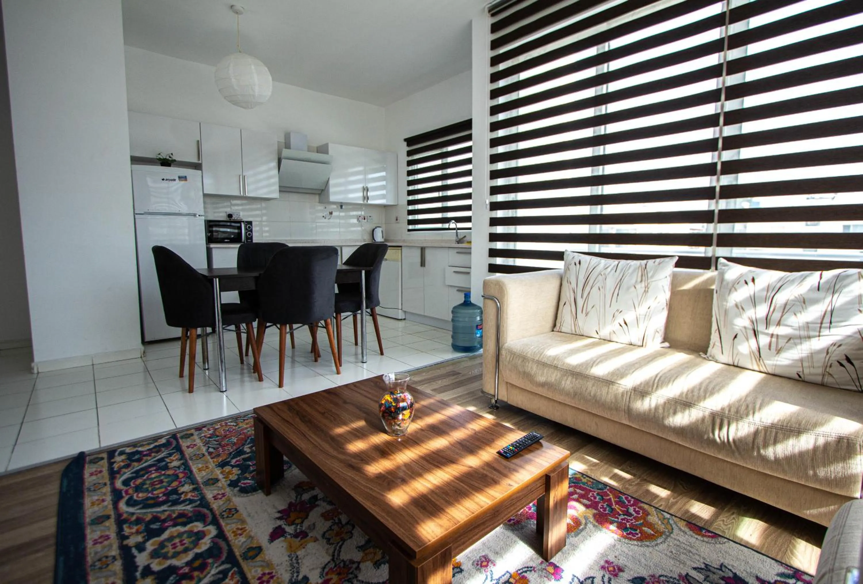 Living room in RIX Apartments