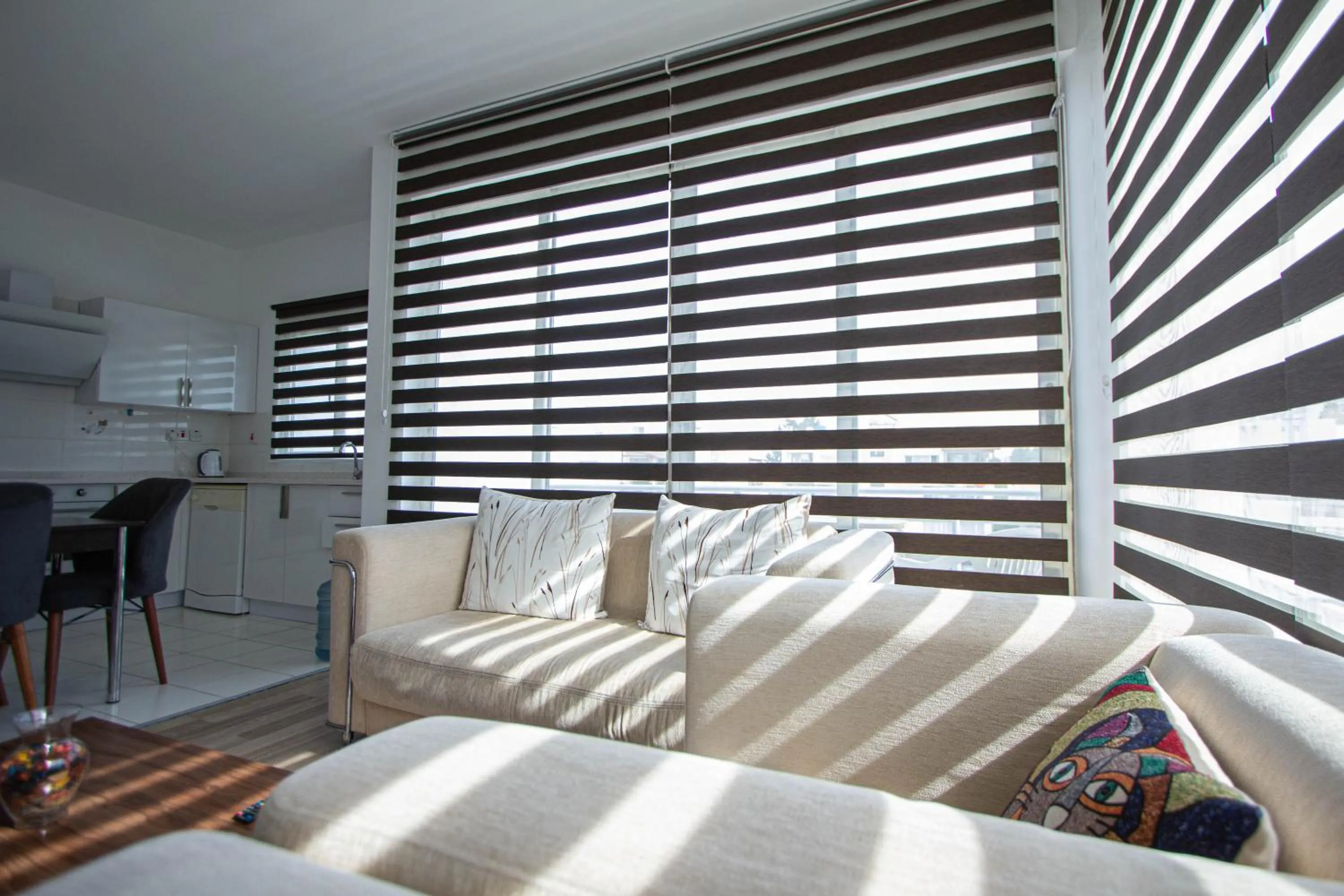 Living room in RIX Apartments