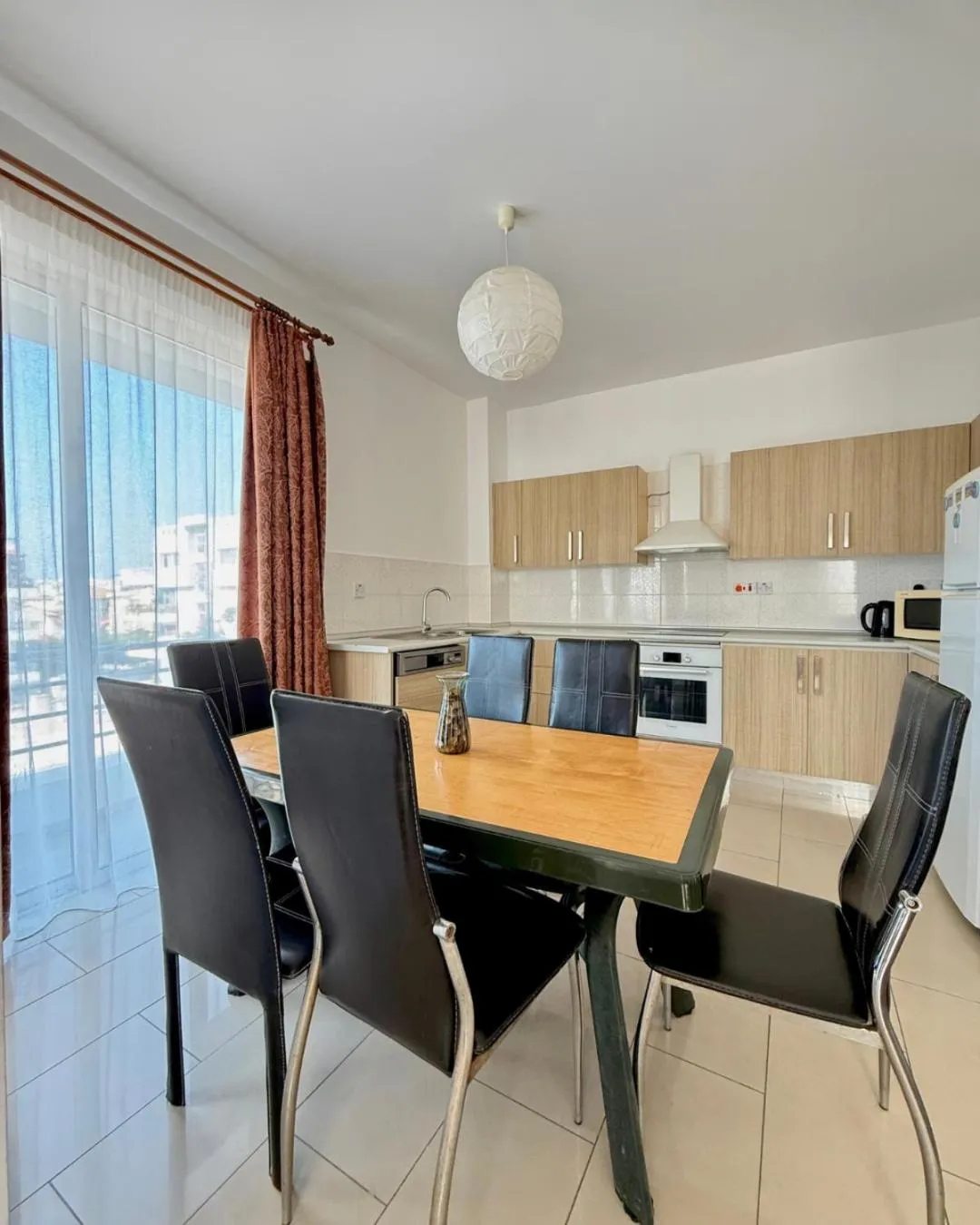 Dining area in RIX Apartments