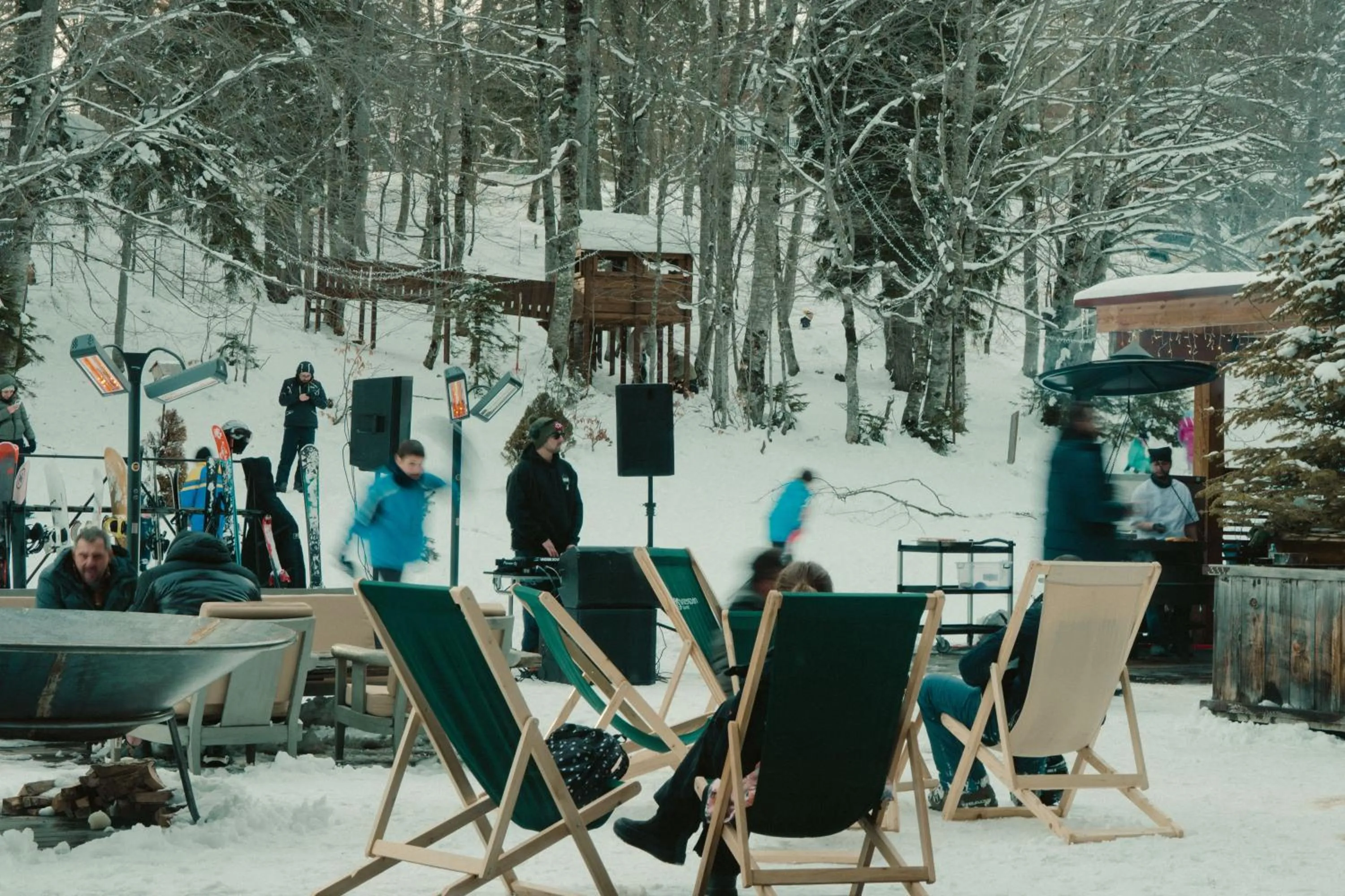 Garden in Kokhta Bakuriani