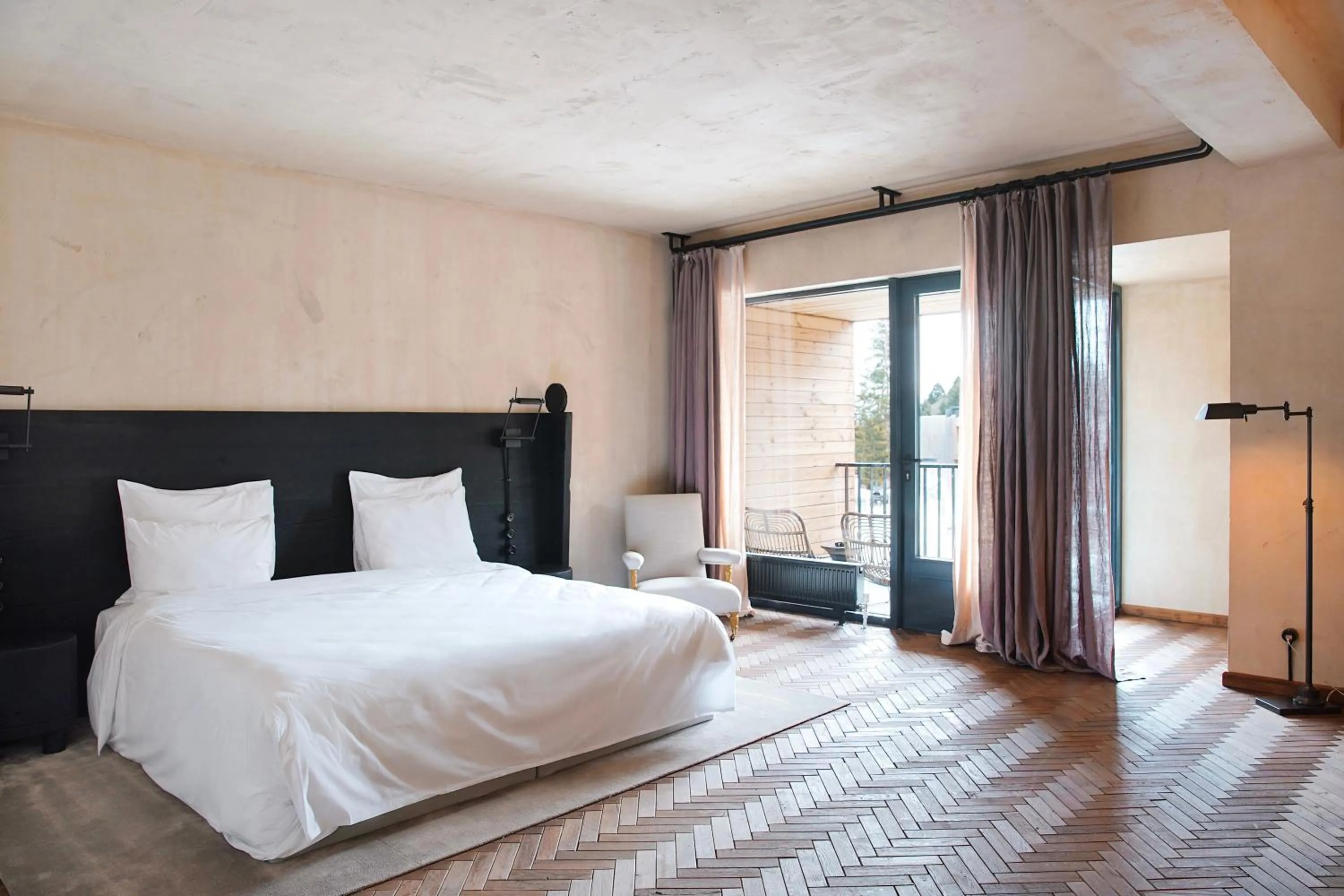 Bedroom, Bed in Kokhta Bakuriani