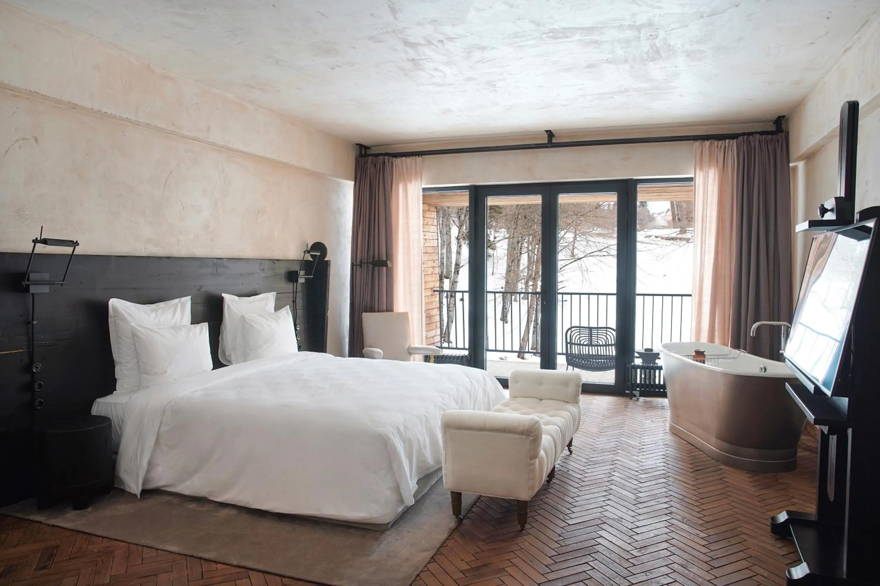 Bed in Kokhta Bakuriani