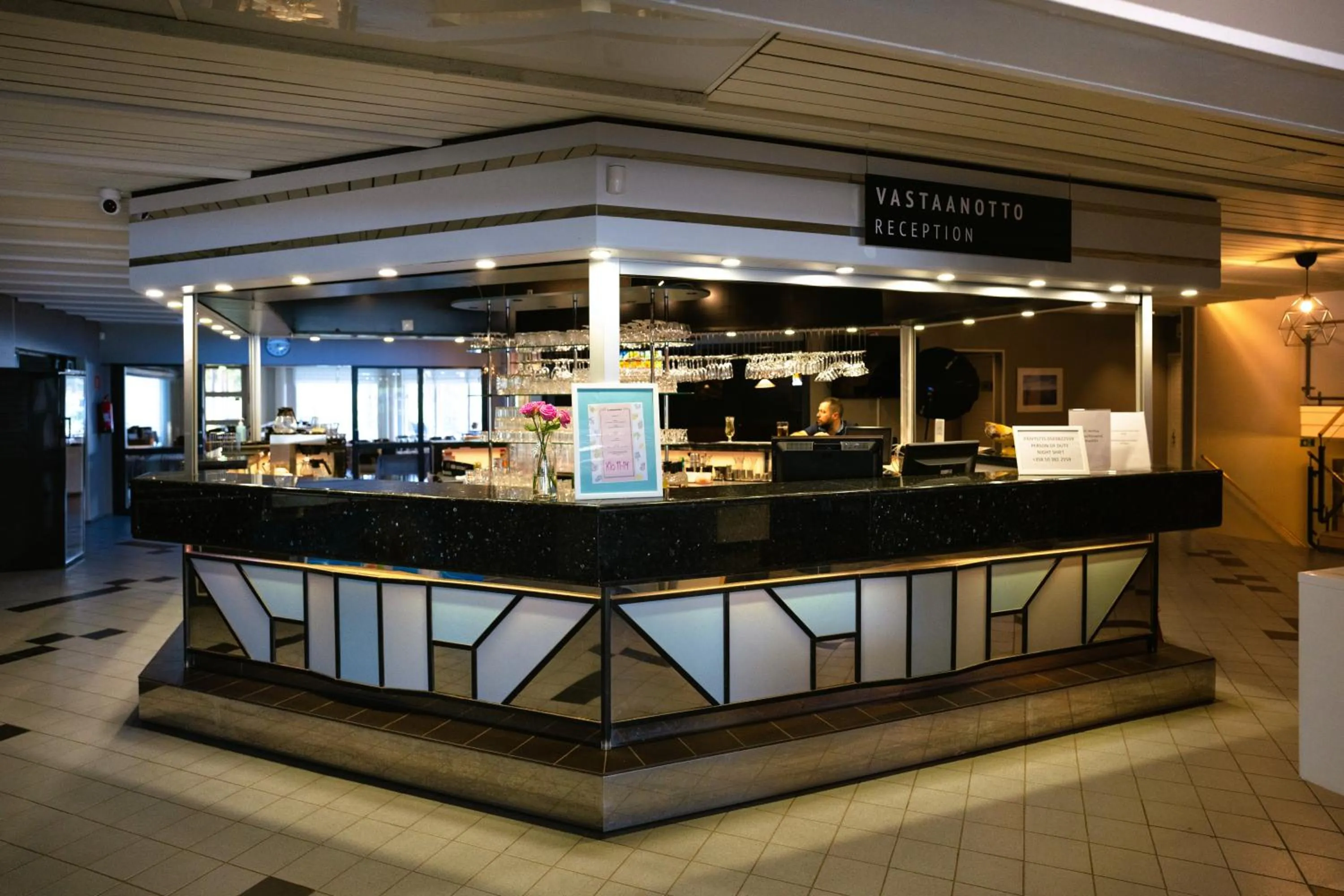 Lobby or reception, Lounge/Bar in Herttua Hotel and Spa