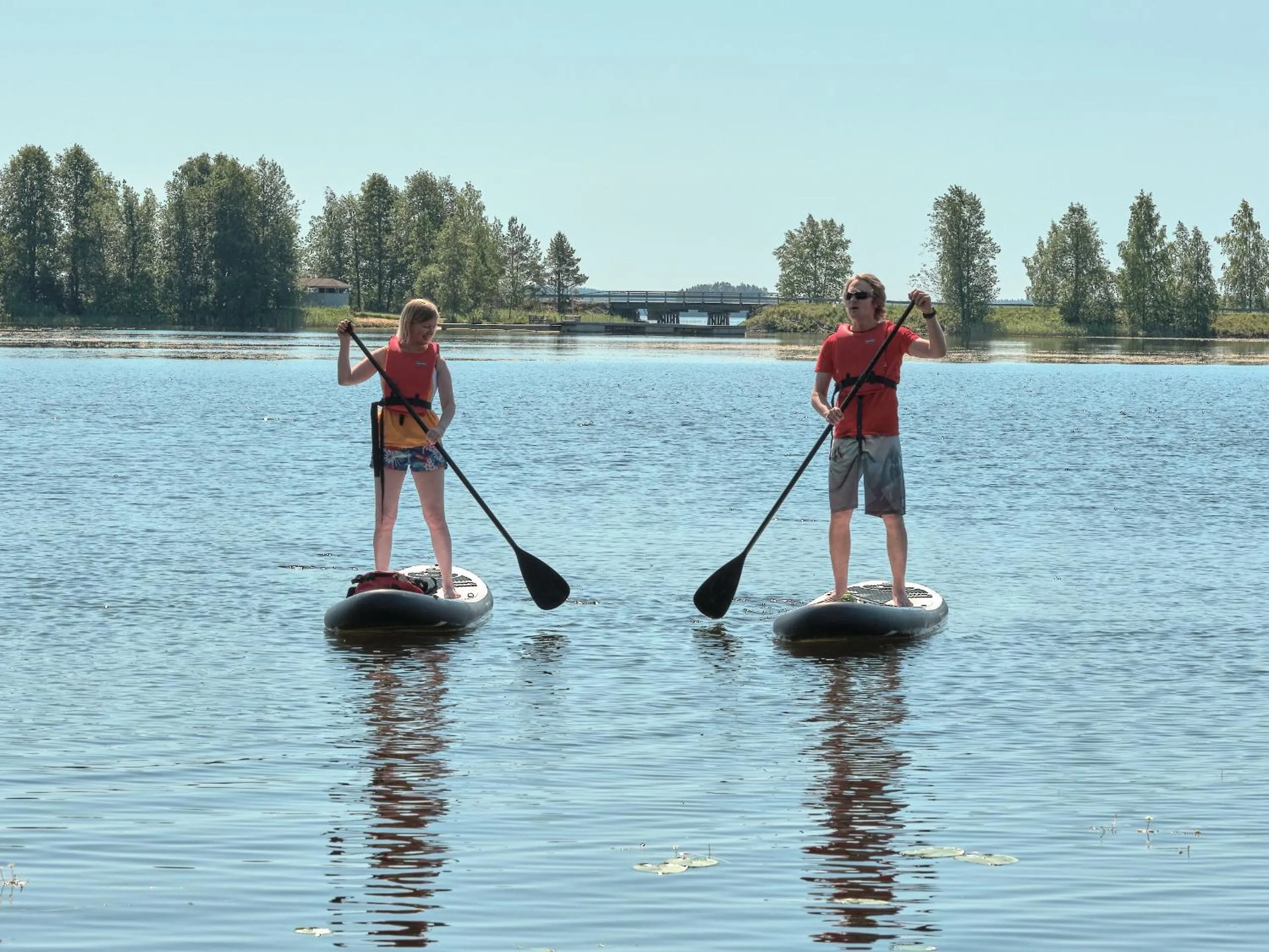 People, Canoeing in Herttua Hotel and Spa
