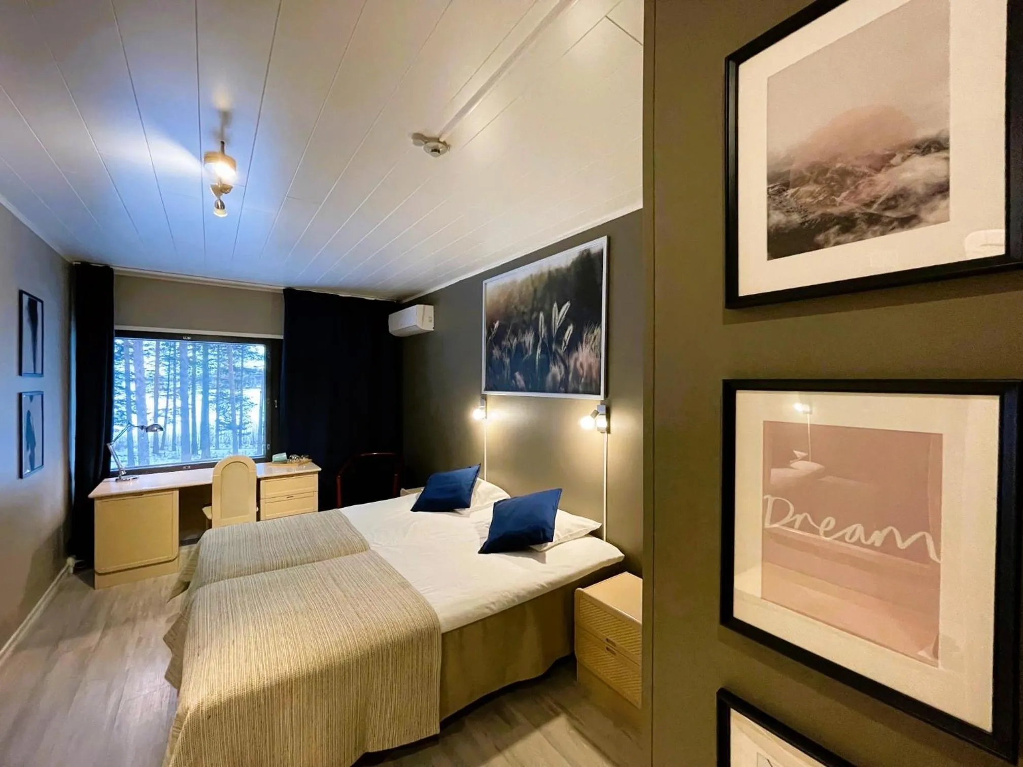 Bed in Herttua Hotel and Spa