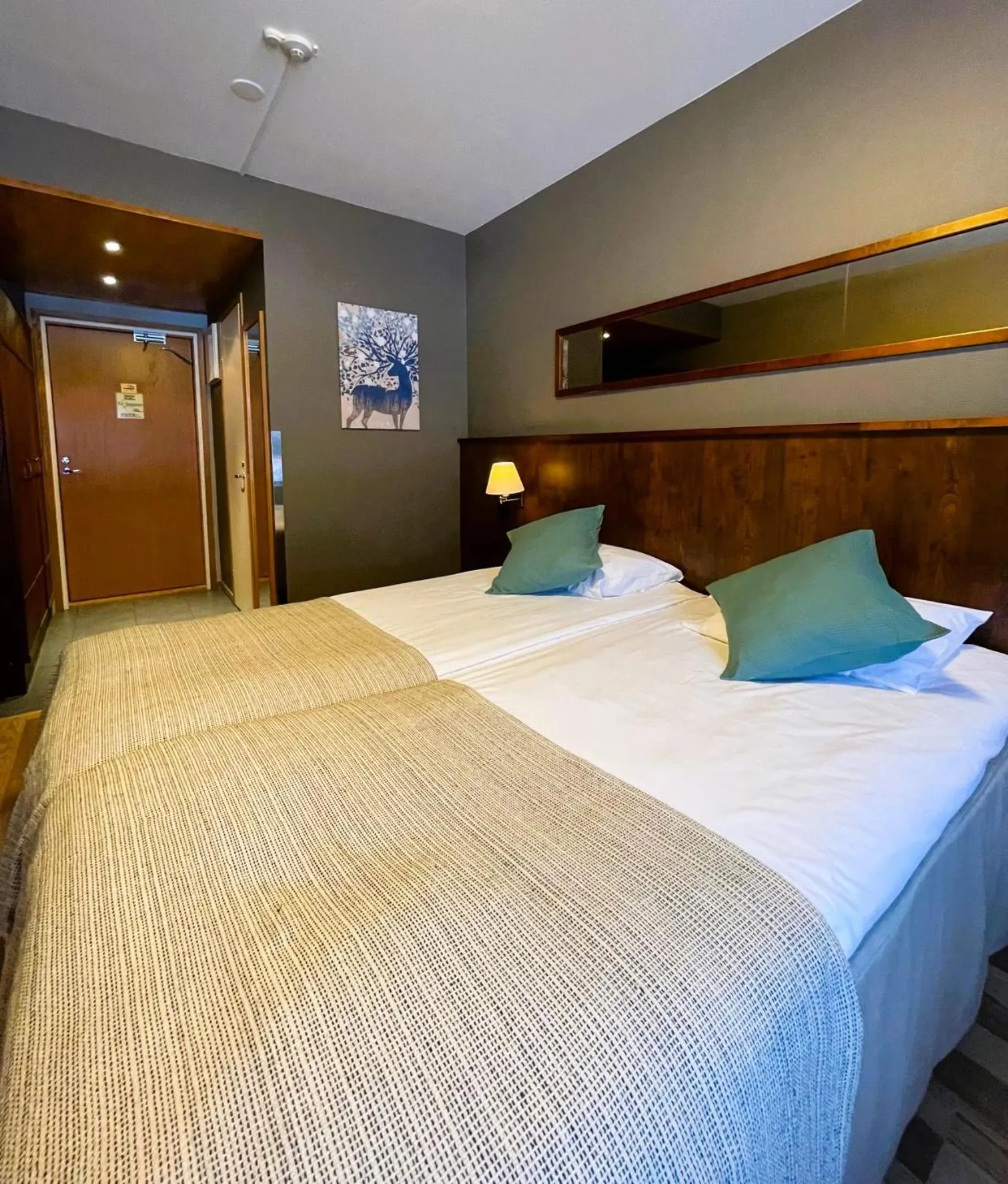 Bed in Herttua Hotel and Spa