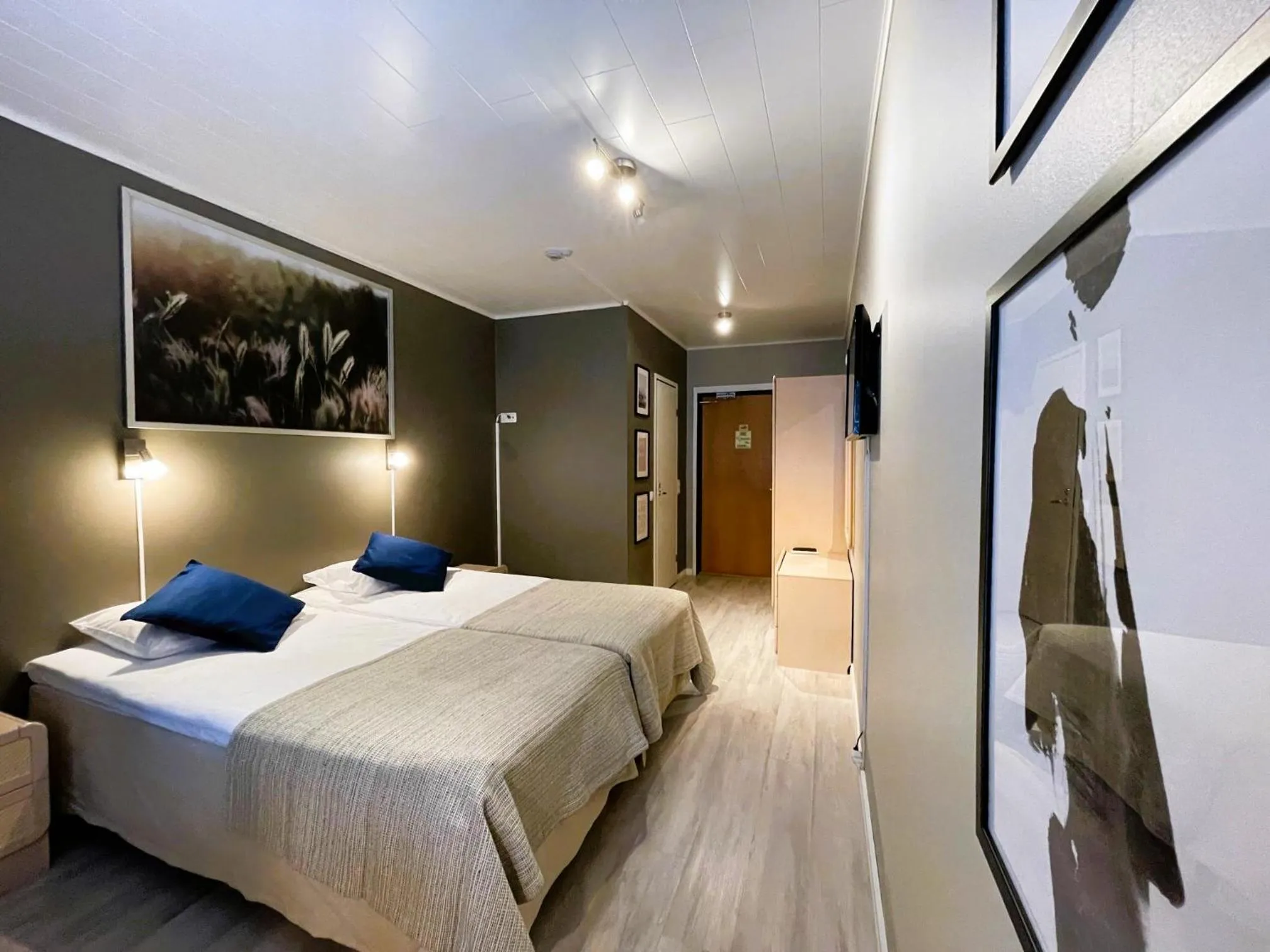 Bed in Herttua Hotel and Spa