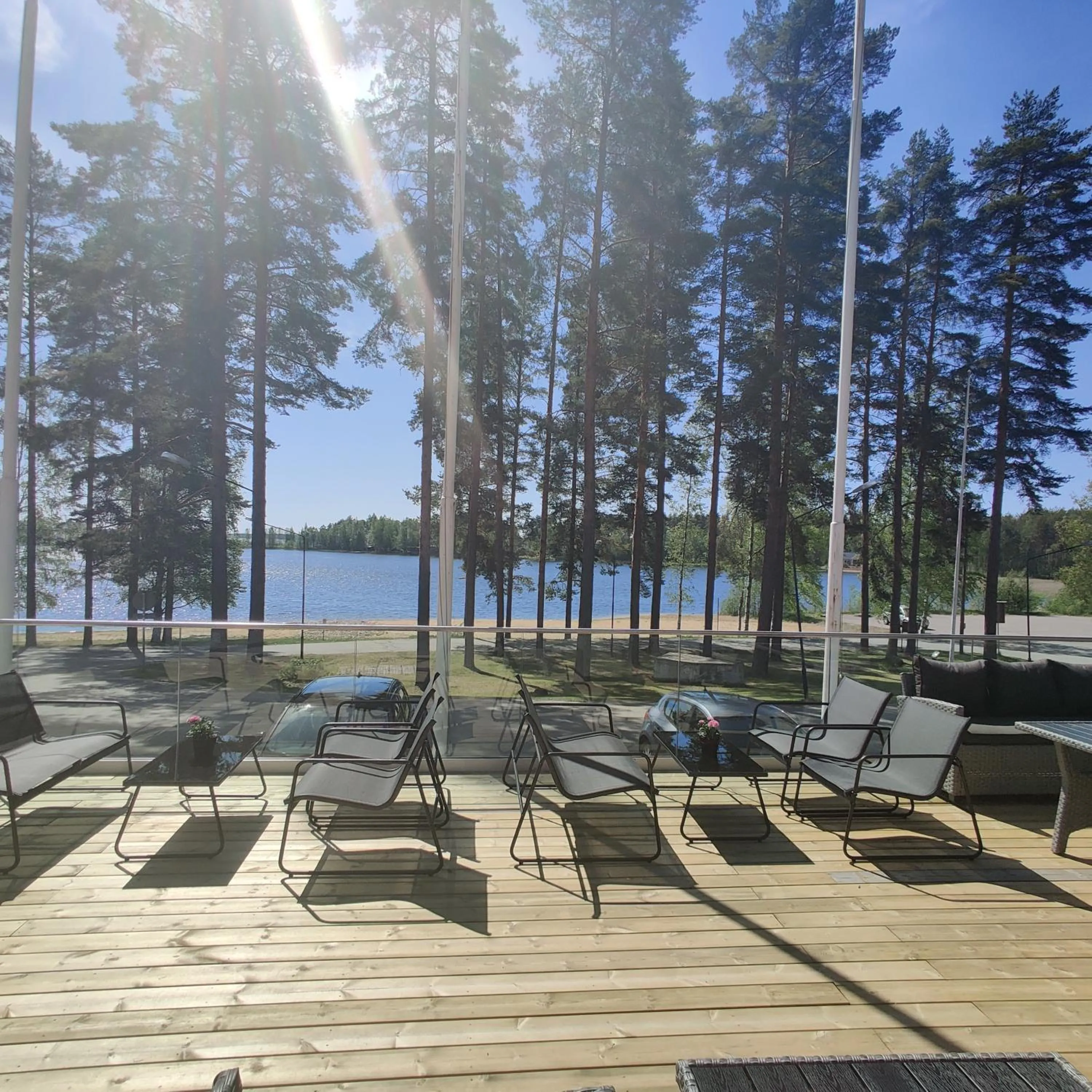Patio in Herttua Hotel and Spa