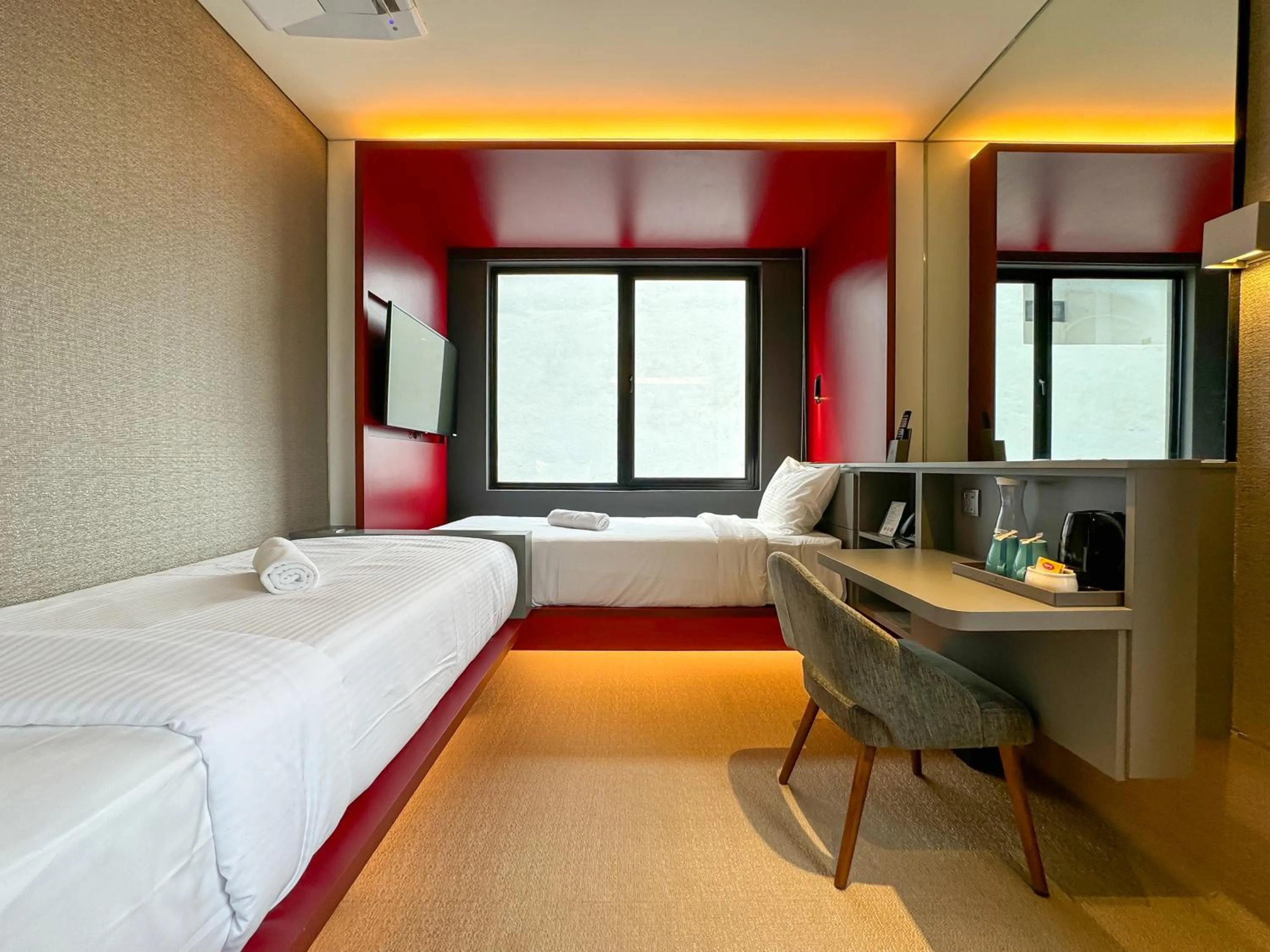 Bed in The Upper House, Batu Kawan