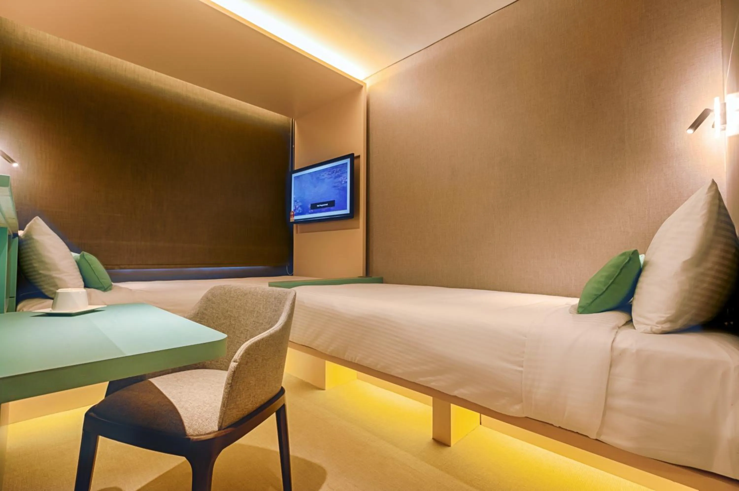 Bed in The Upper House, Batu Kawan