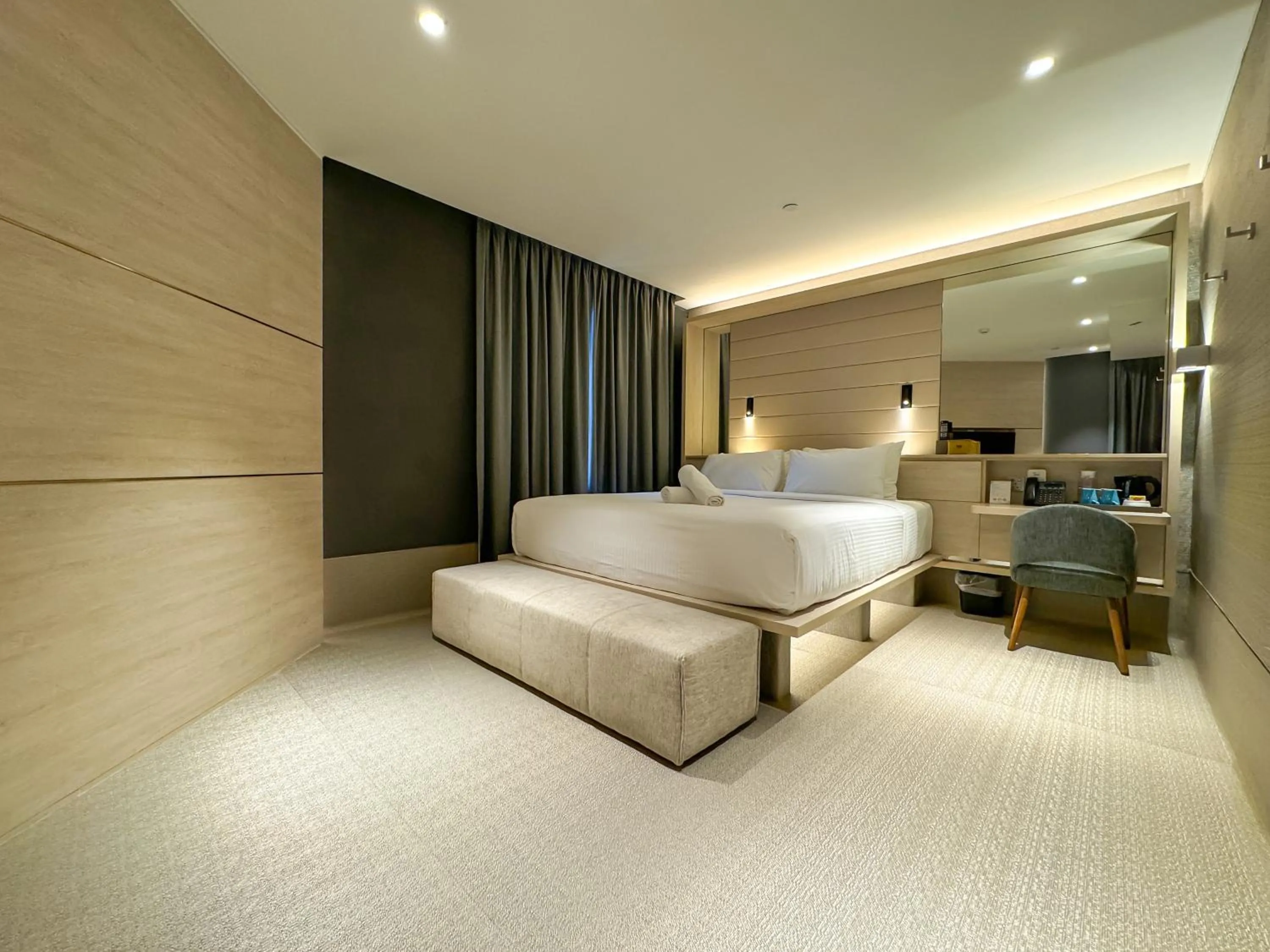 Bed in The Upper House, Batu Kawan