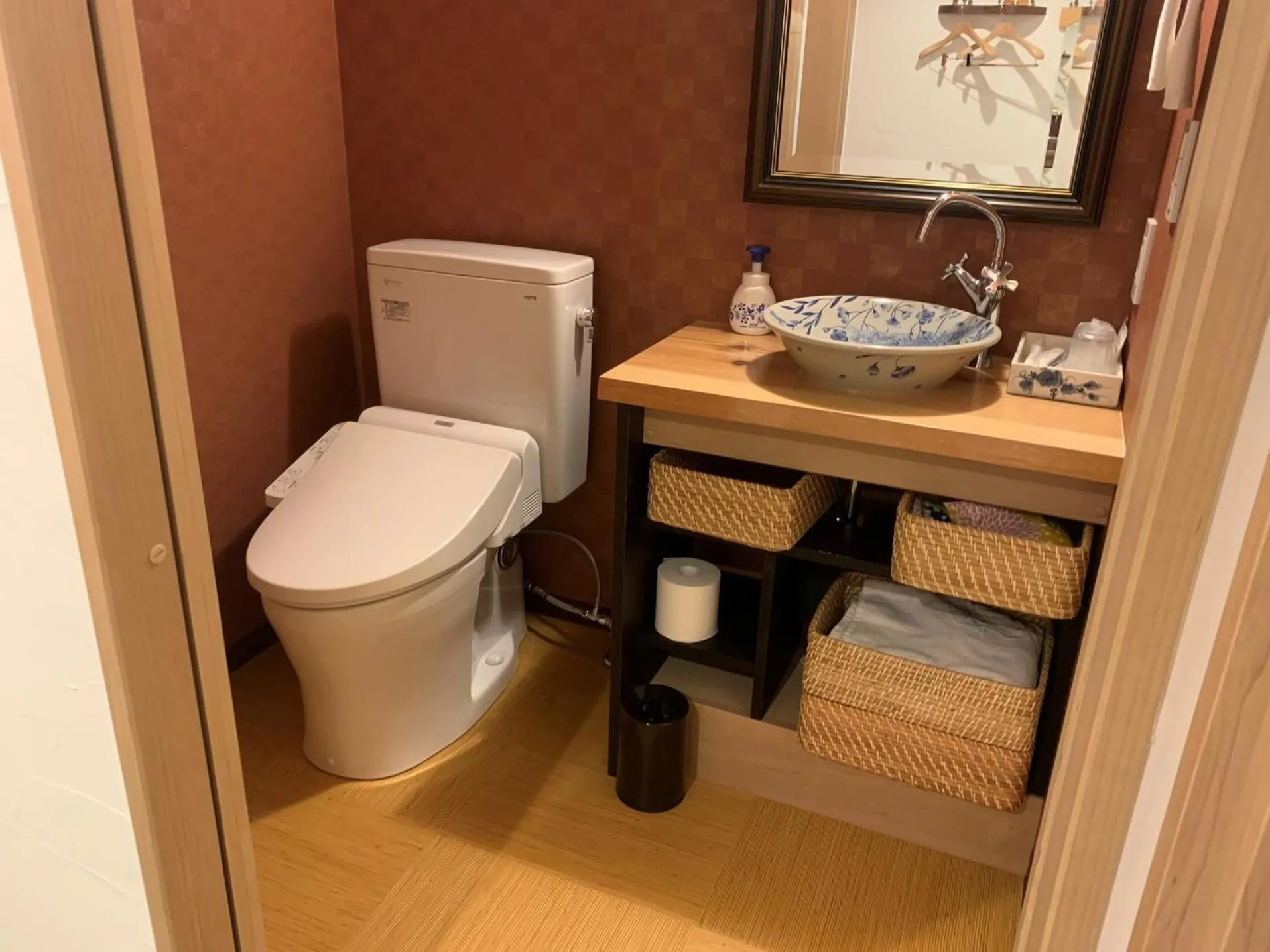 Toilet in Wanosato Kyoto Musee