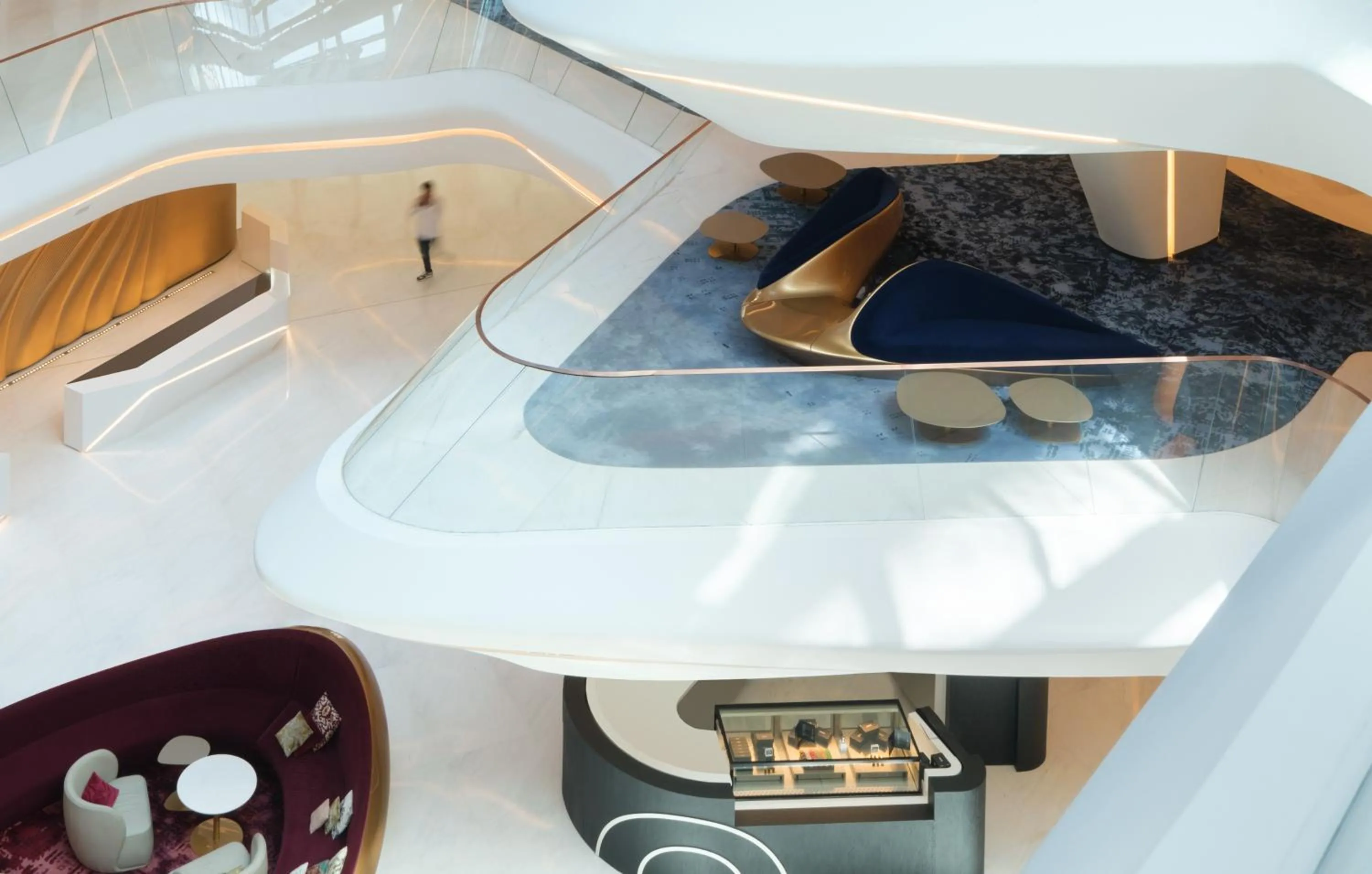 Seating area in ME Dubai by Meliá