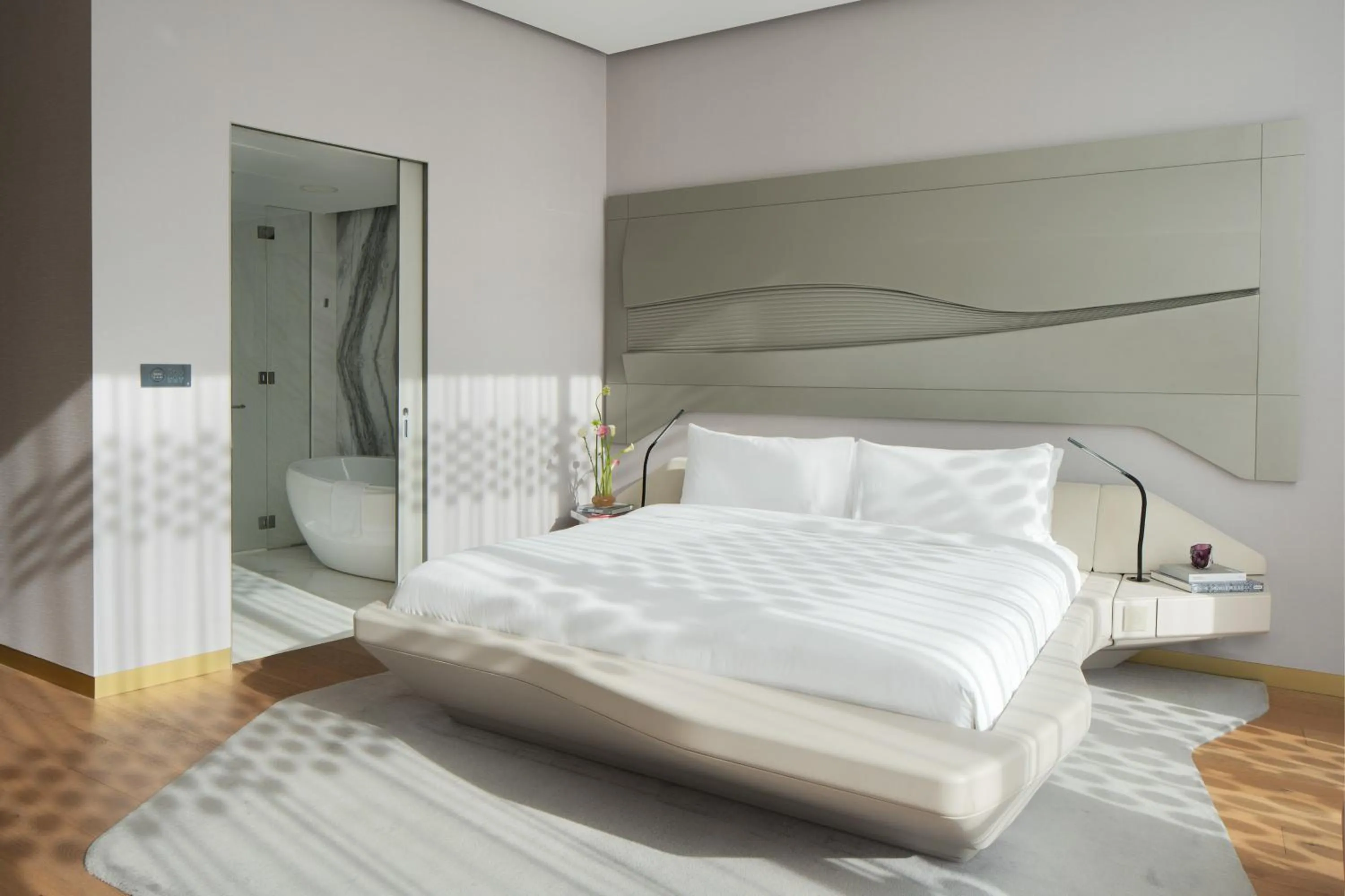 Bed in ME Dubai by Meliá