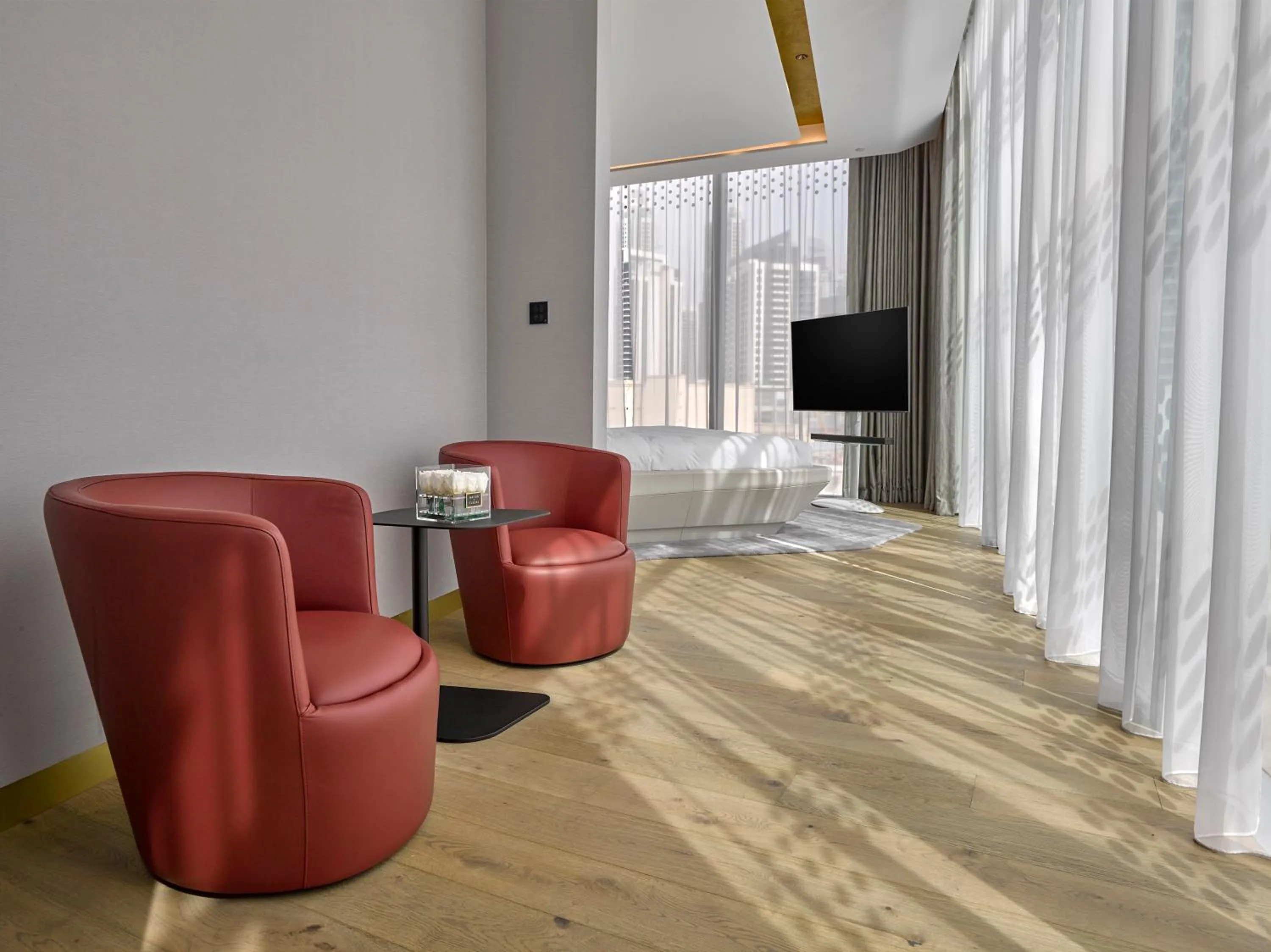 Bedroom in ME Dubai by Meliá